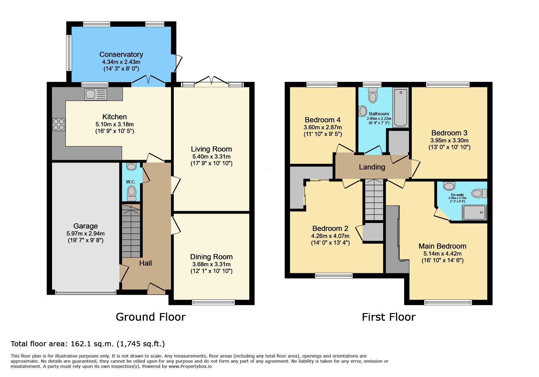 18 Goulton Crescent, Leicester floorplan