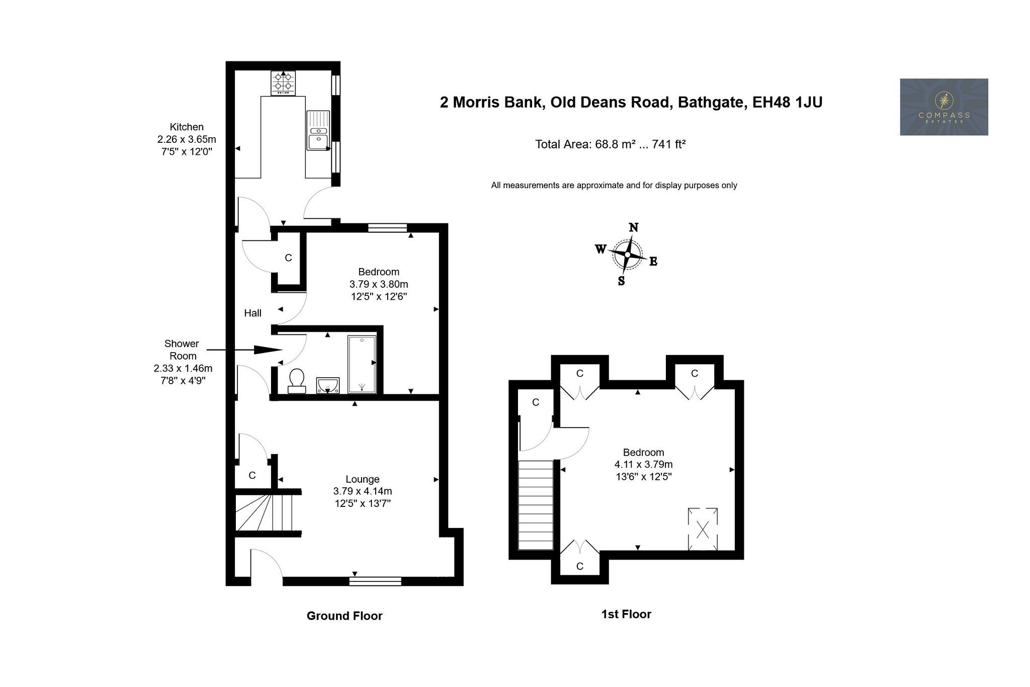 2, Morris Bank, Old Deans Road, Bathgate floorplan