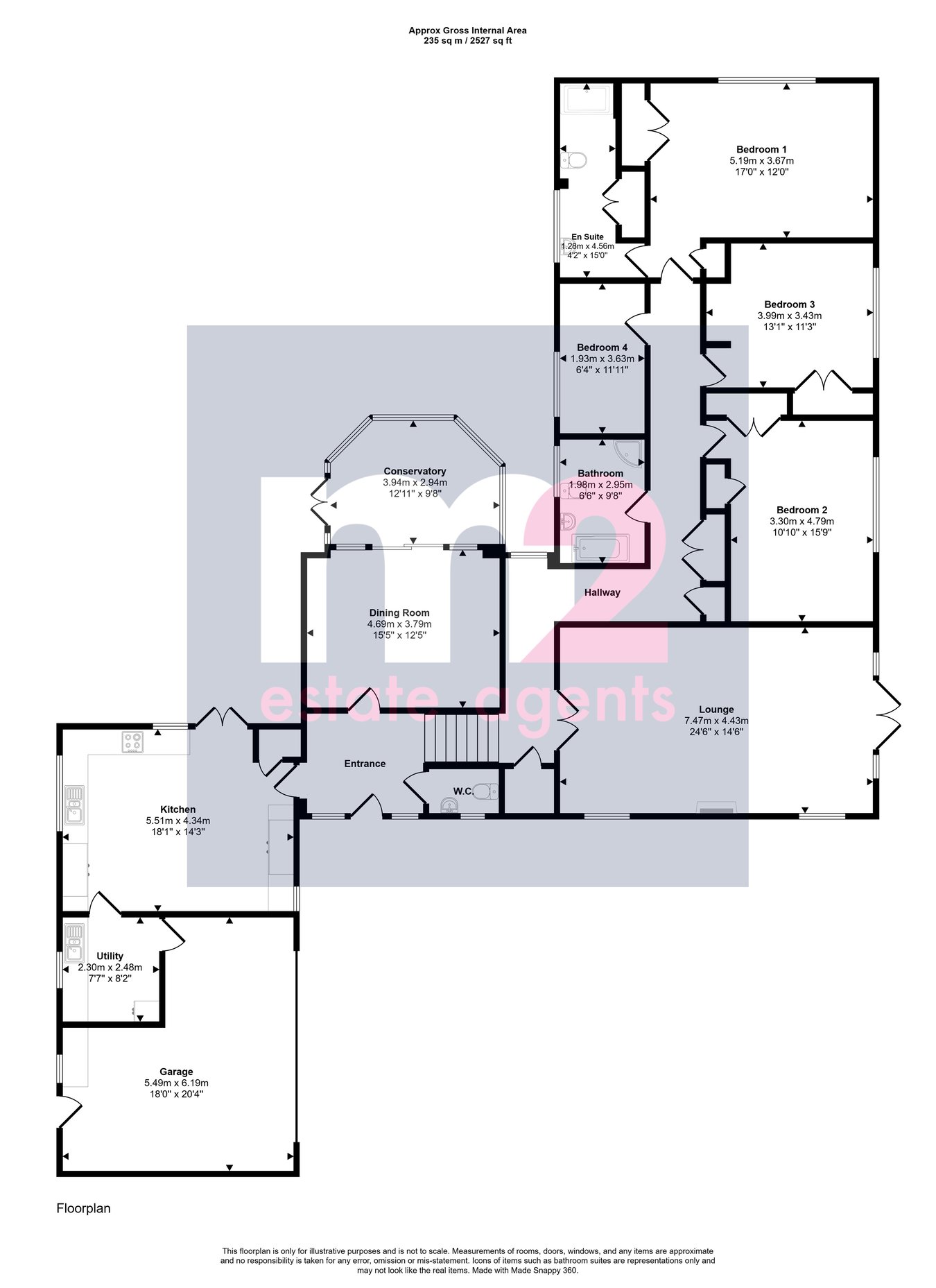 Bywell, Millbrook, Usk floorplan