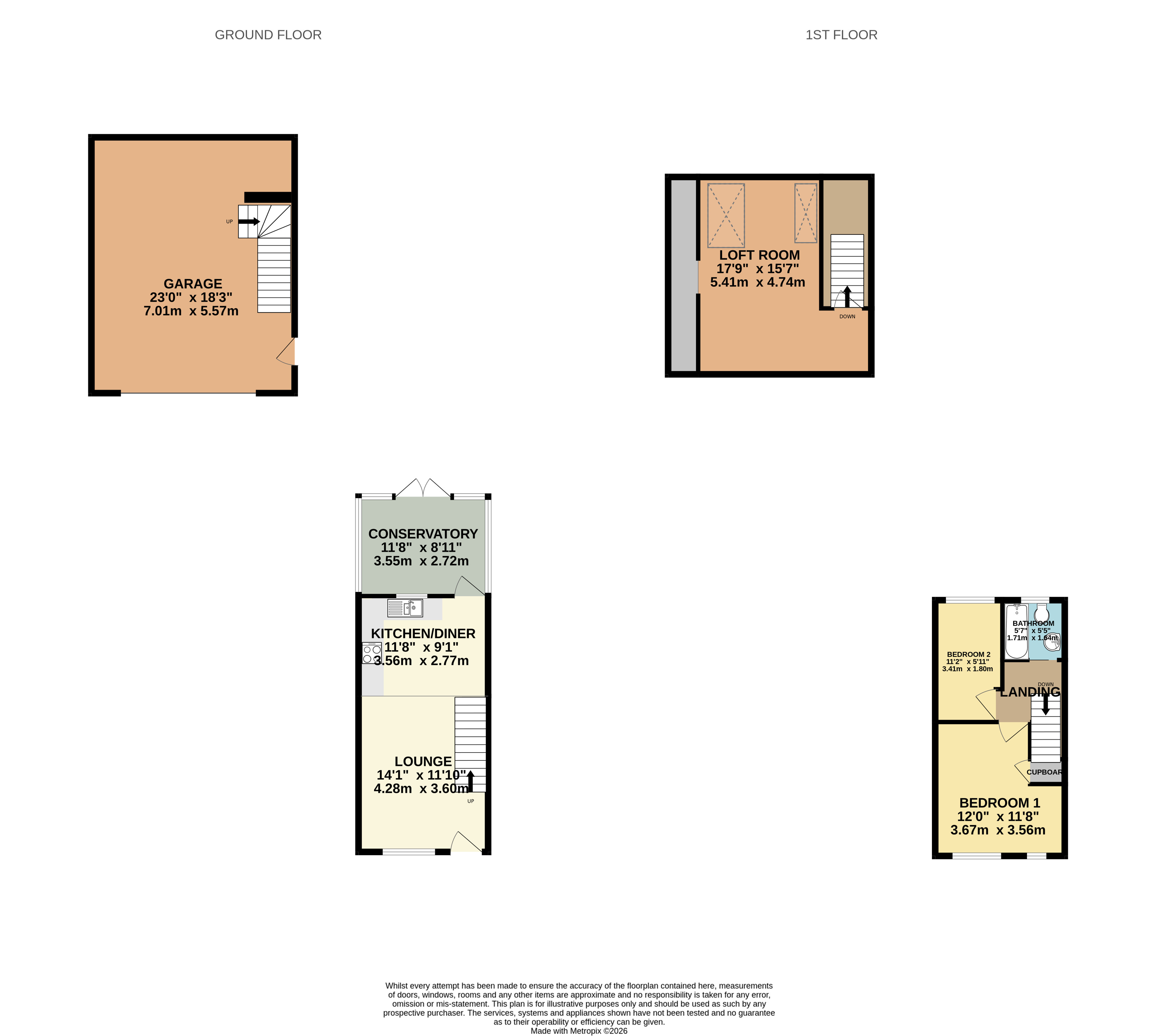 19, Bainbridge Drive, Selby floorplan