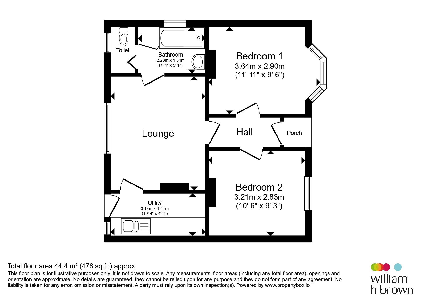 10, Highland Way, Lowestoft floorplan