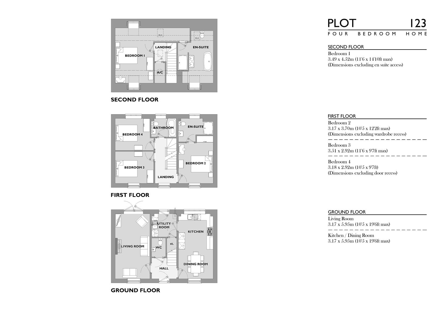 123, Grace Green, Chesil Reach, Chickerell floorplan