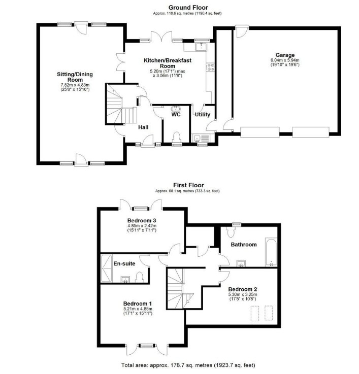 8 Bonnington Yard, Station Road, Bishop's Stortford floorplan