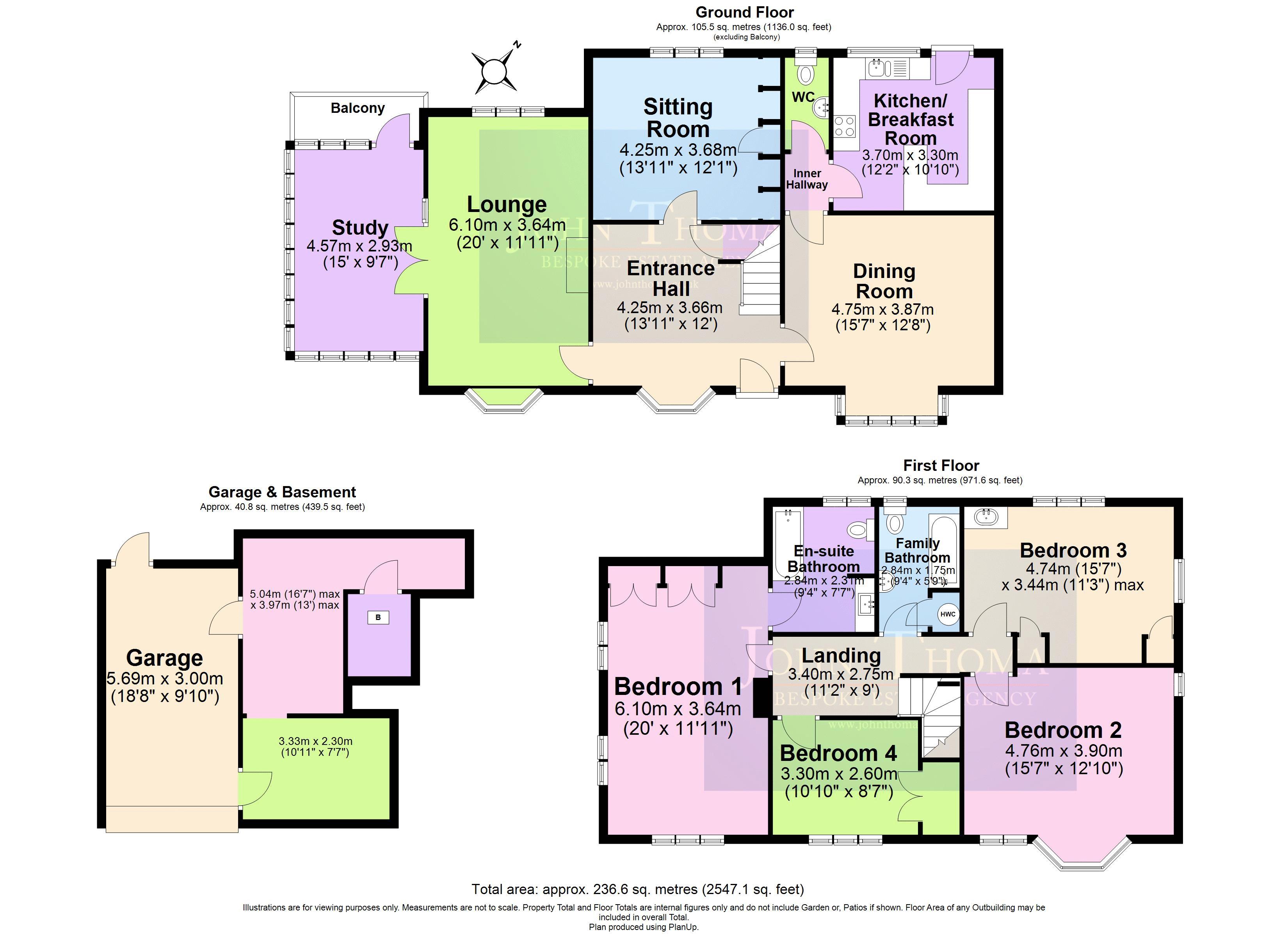 56, The Uplands, Loughton floorplan