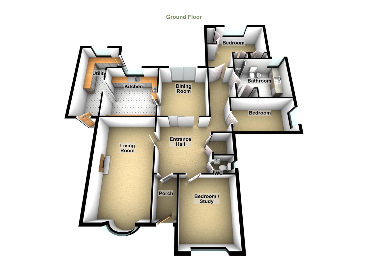54, Sandmoor Road, New Marske floorplan