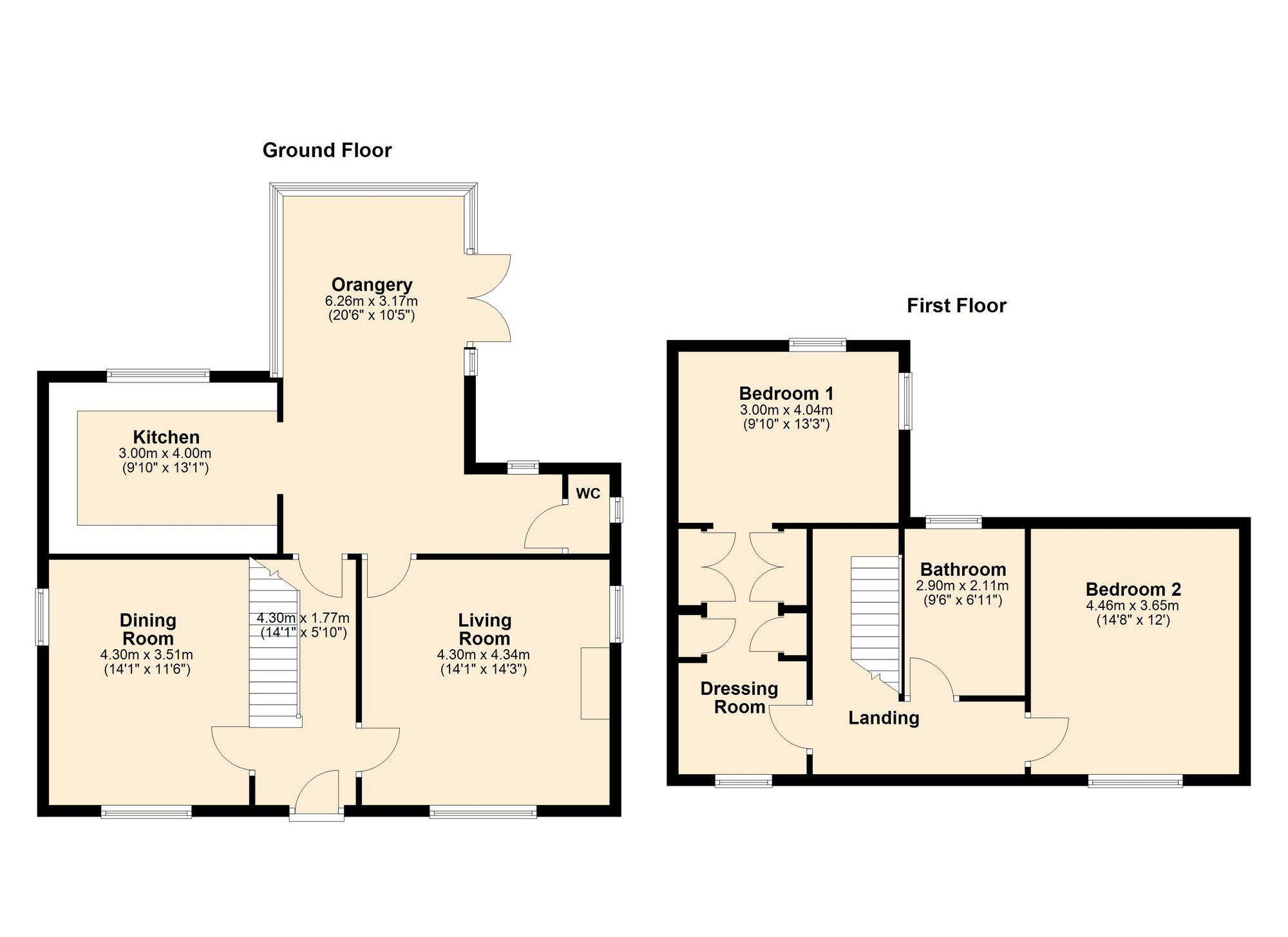 244 Thorpe Road, Peterborough floorplan