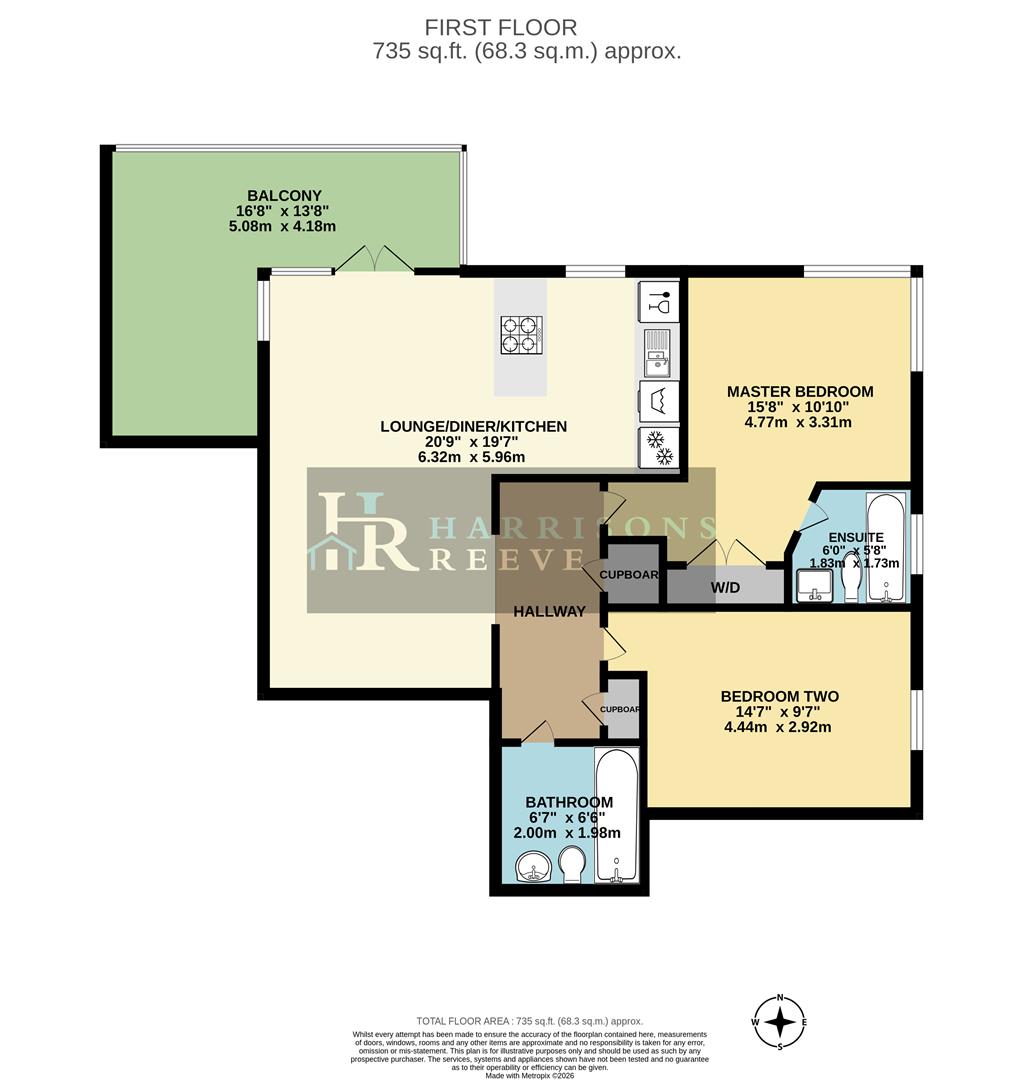 Henrietta Chase, Chatham floorplan