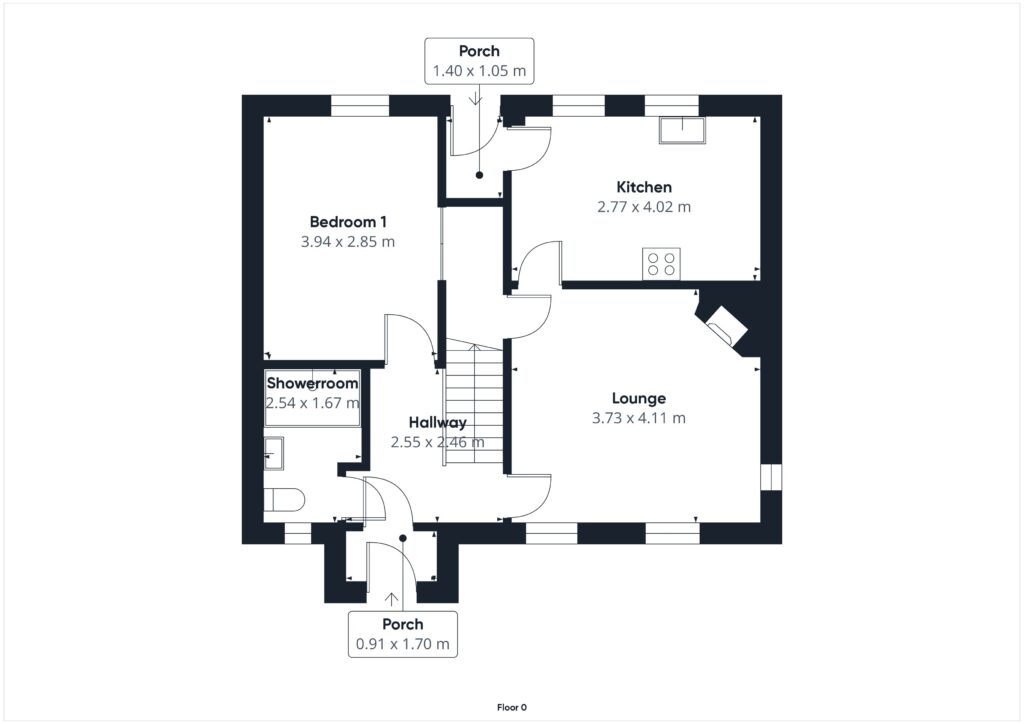 11, Kilmorich, Cairndow floorplan