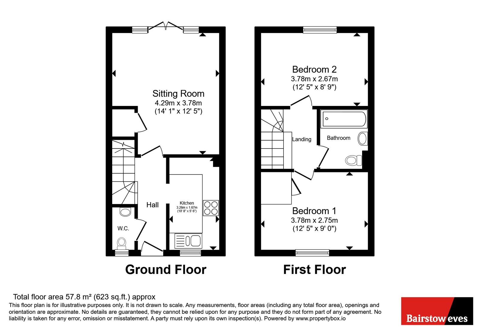 25, Lawrence Close, Oxfordshire floorplan
