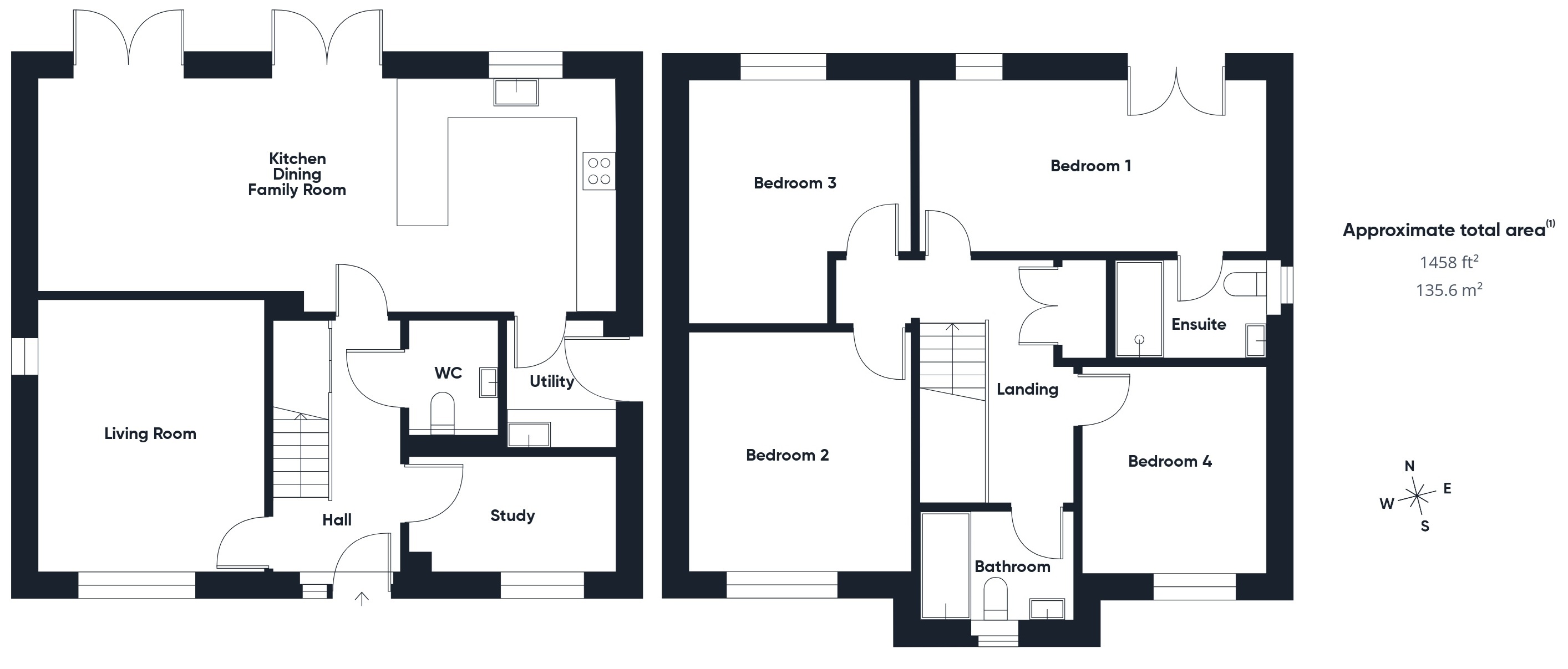 10, Upton Green, Bude floorplan
