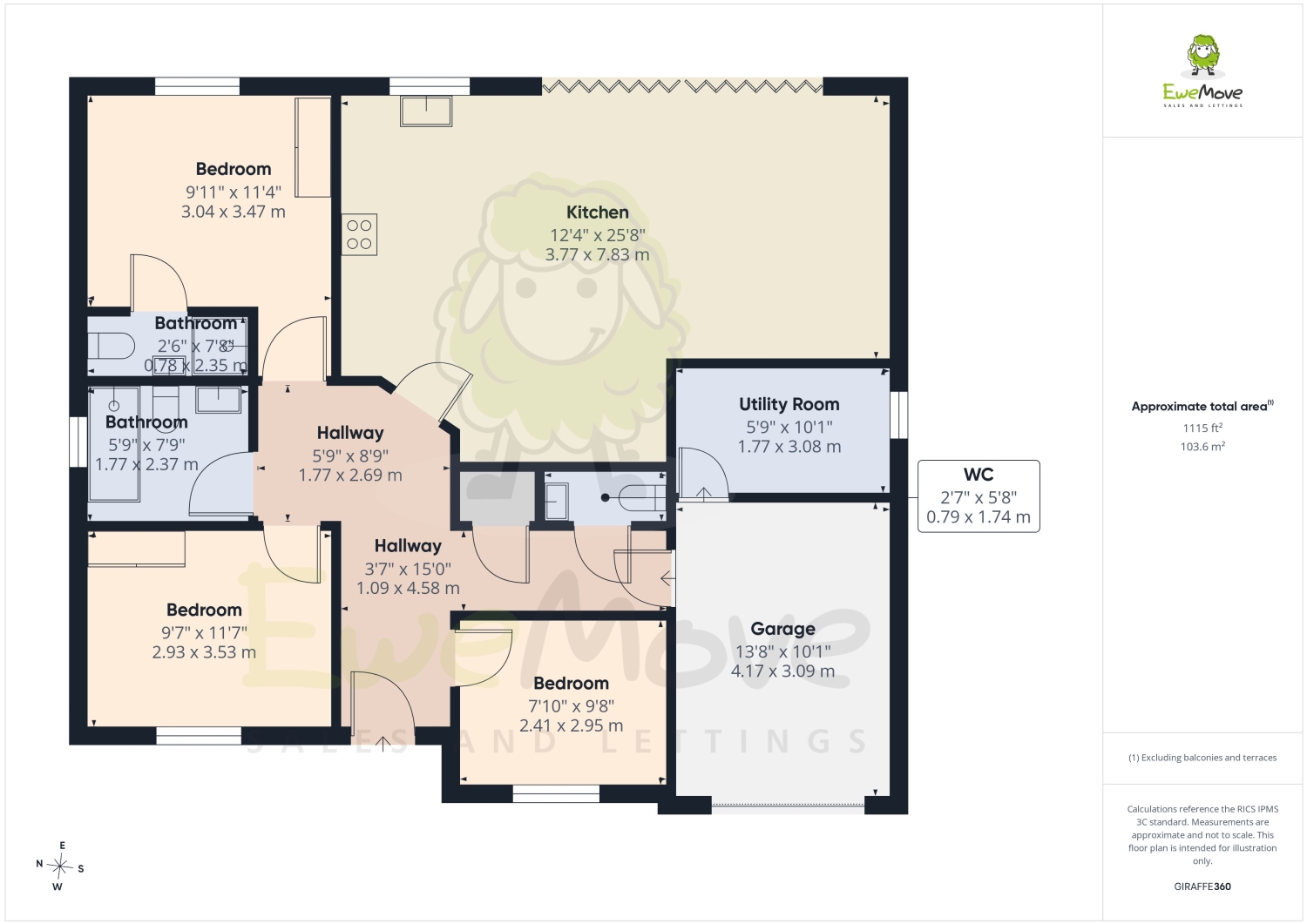 427c, Worting Road, Basingstoke floorplan