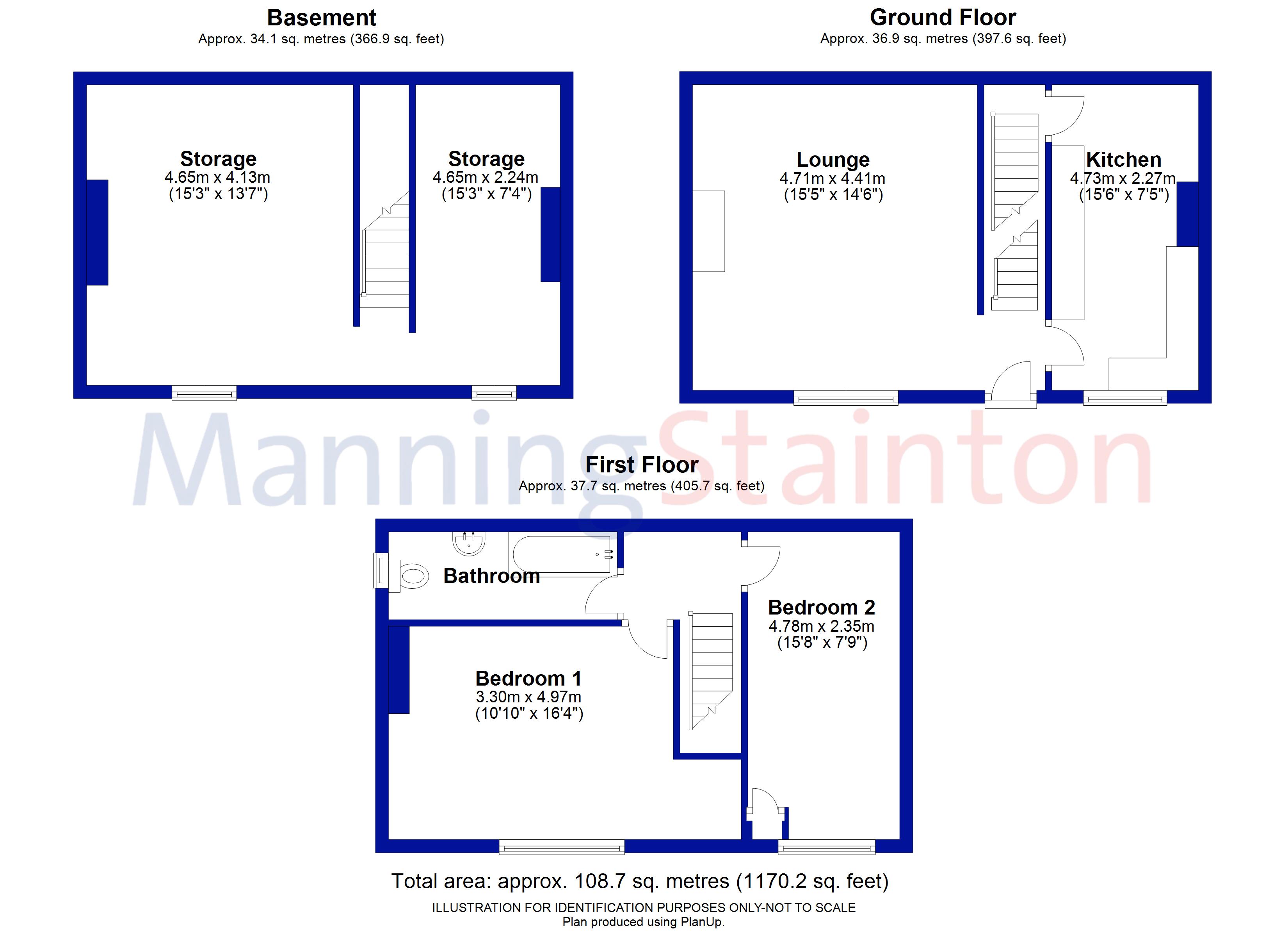 22, King Street, Pudsey floorplan