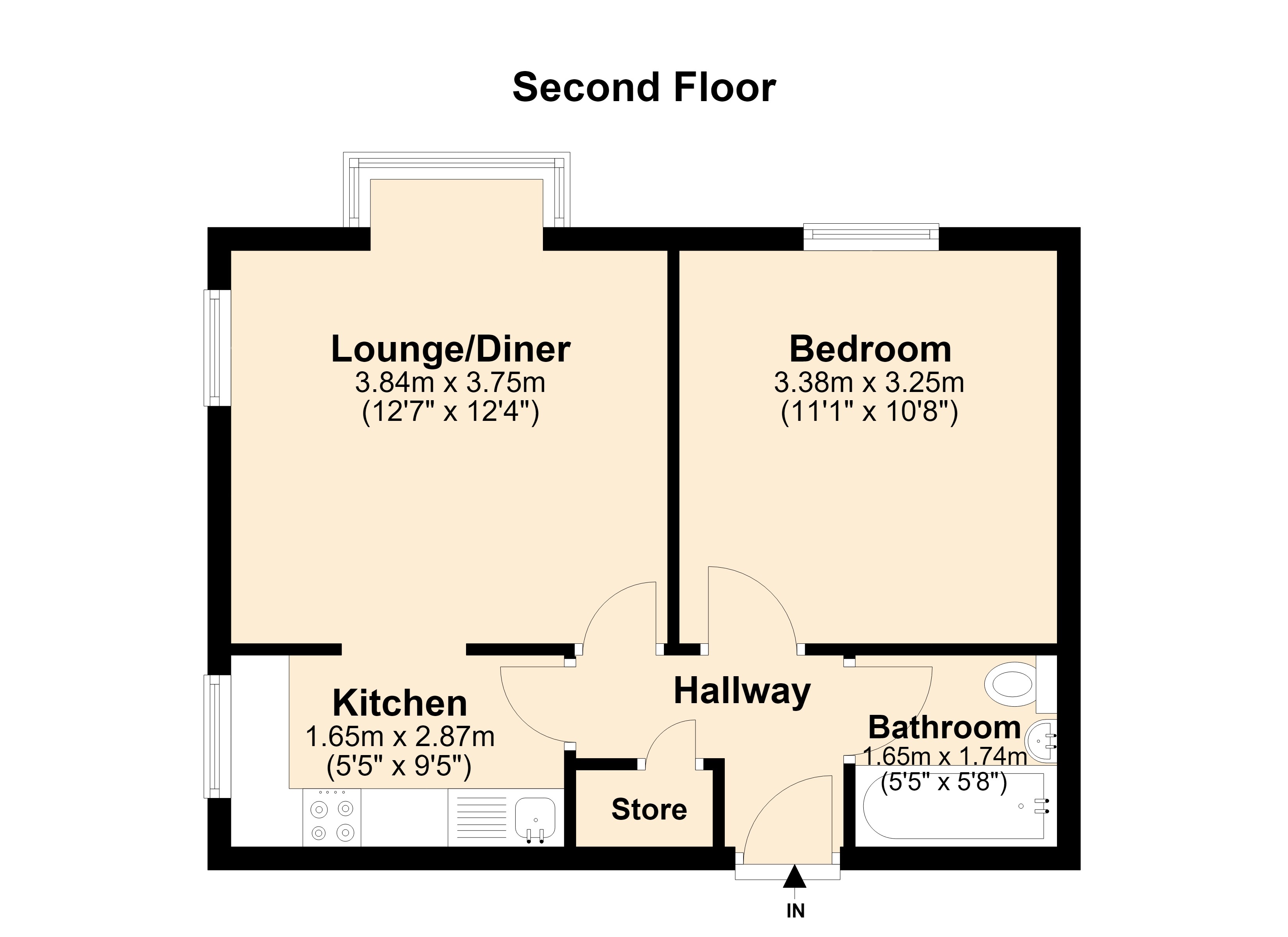 38, Salstar Close, Birmingham floorplan