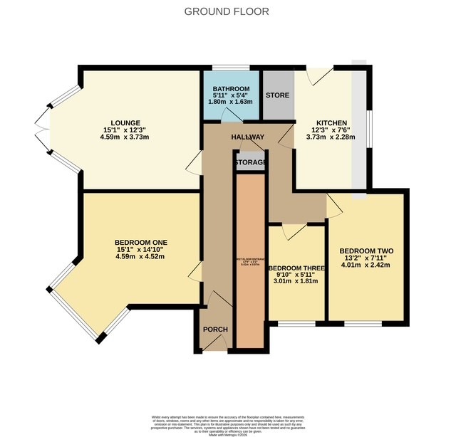 22 St. Leonards Road, Bournemouth, Dorset floorplan