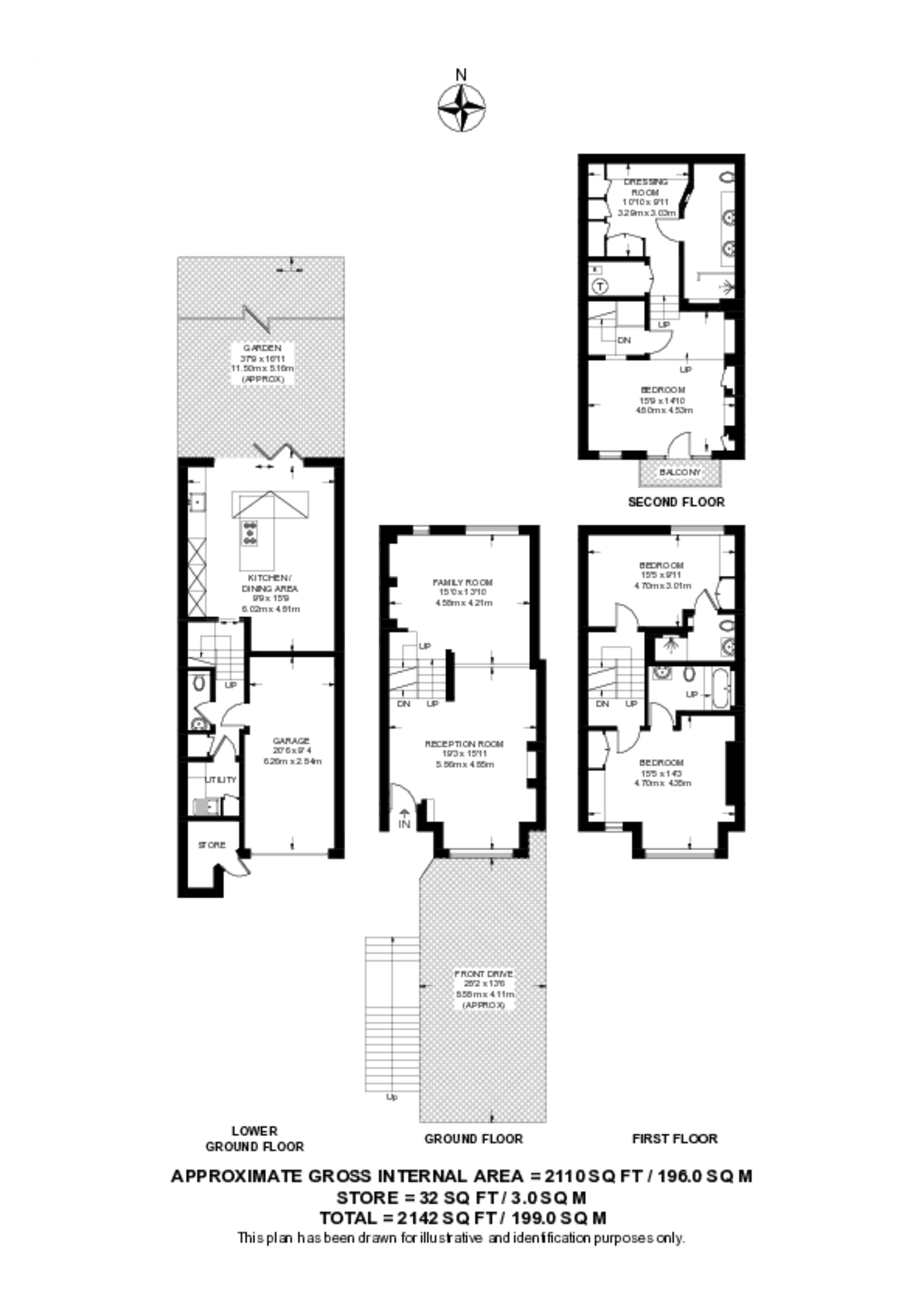 Chapman Square, Wimbledon Common floorplan