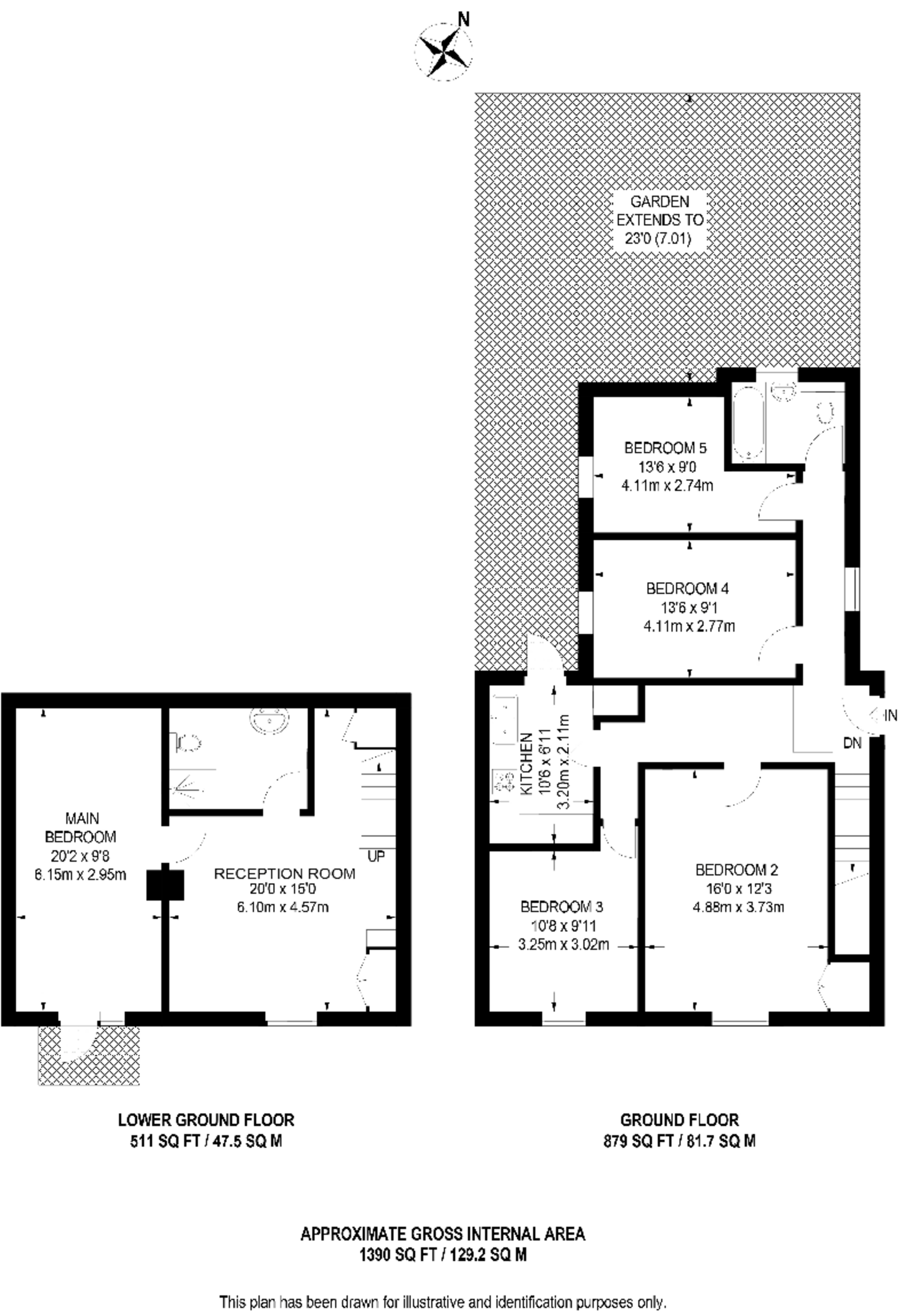 Clementina Road, E10, Leyton floorplan