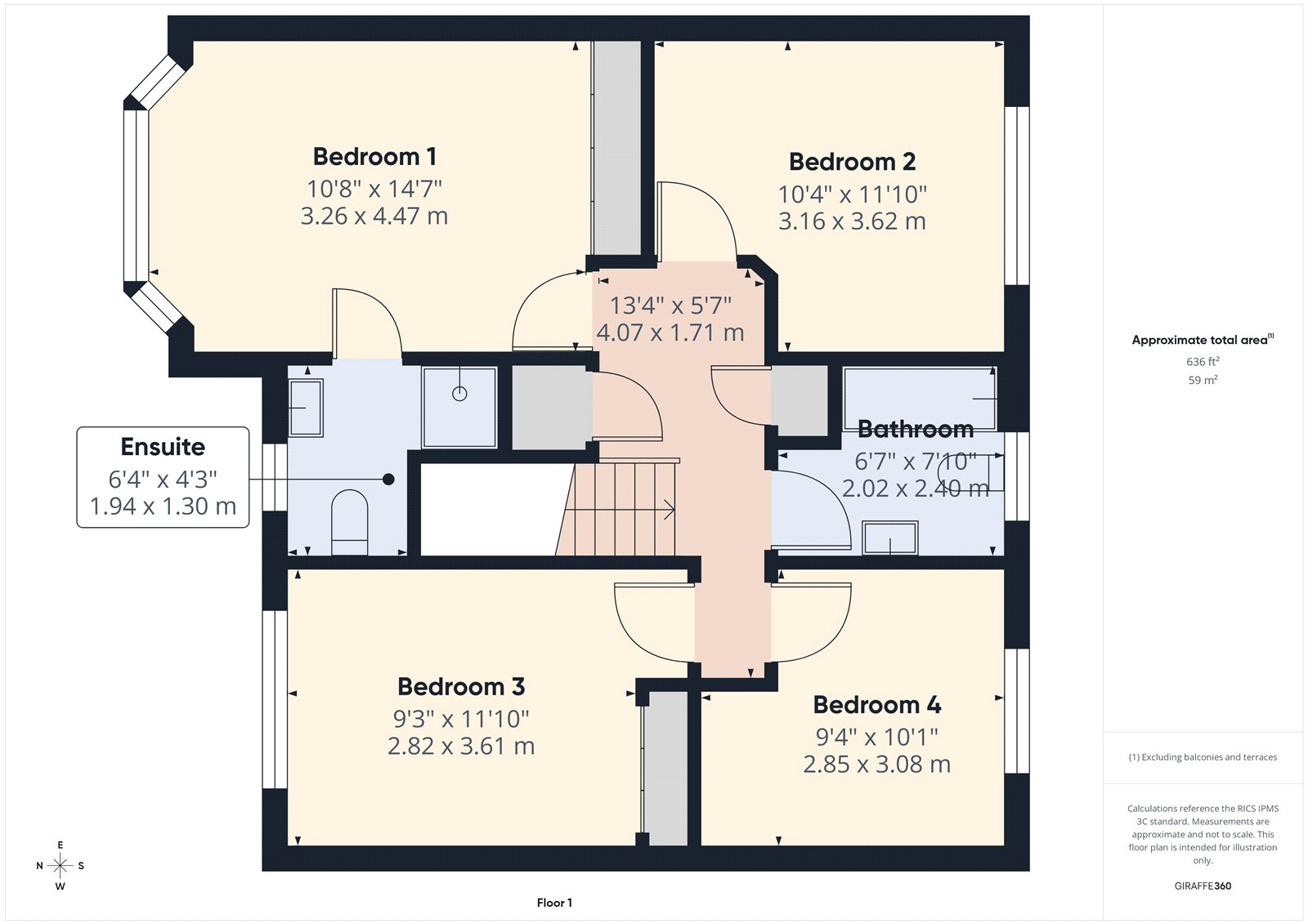 44, Kingdon Way, Devon floorplan