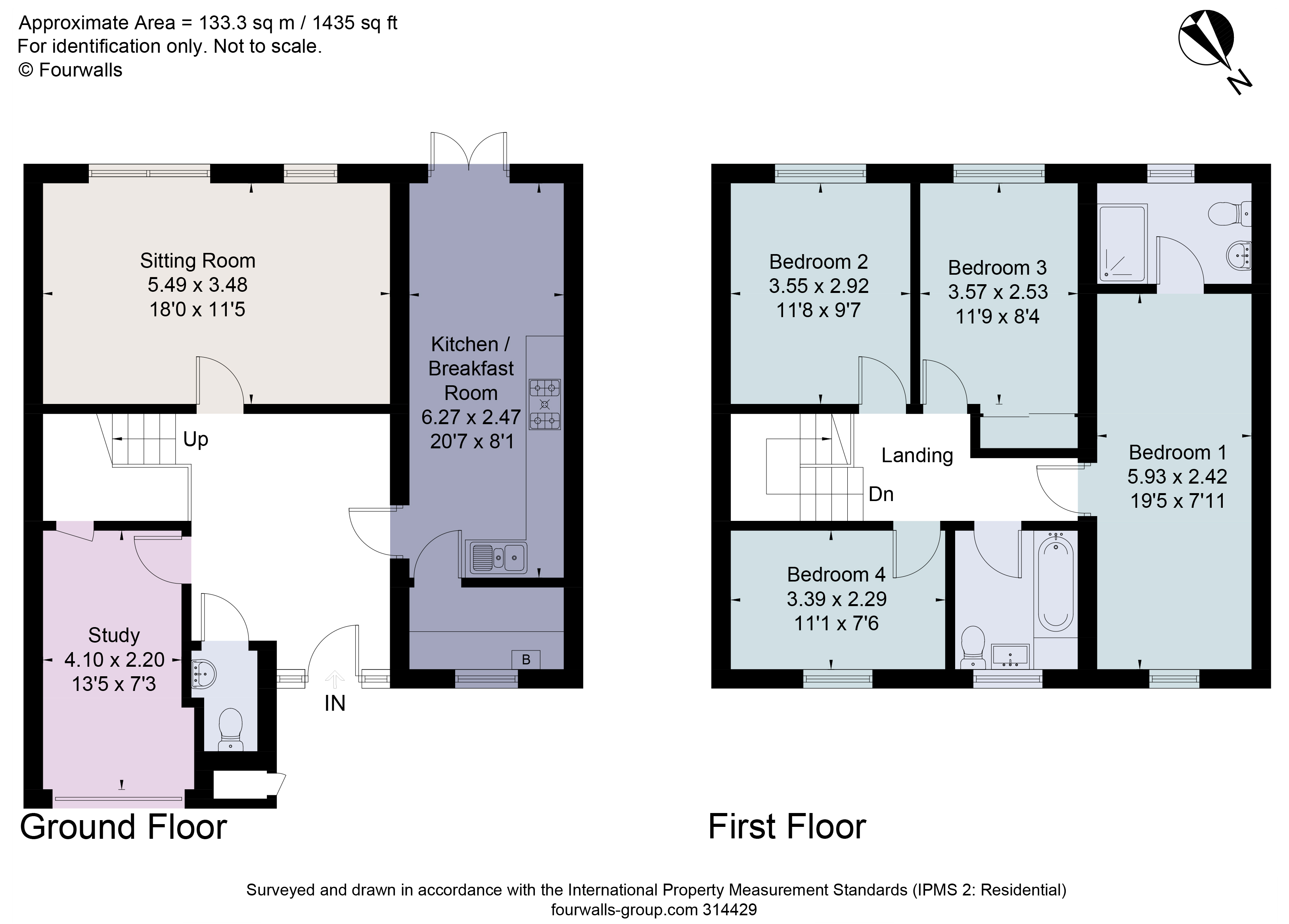 94, Windmill Drive, Rickmansworth floorplan