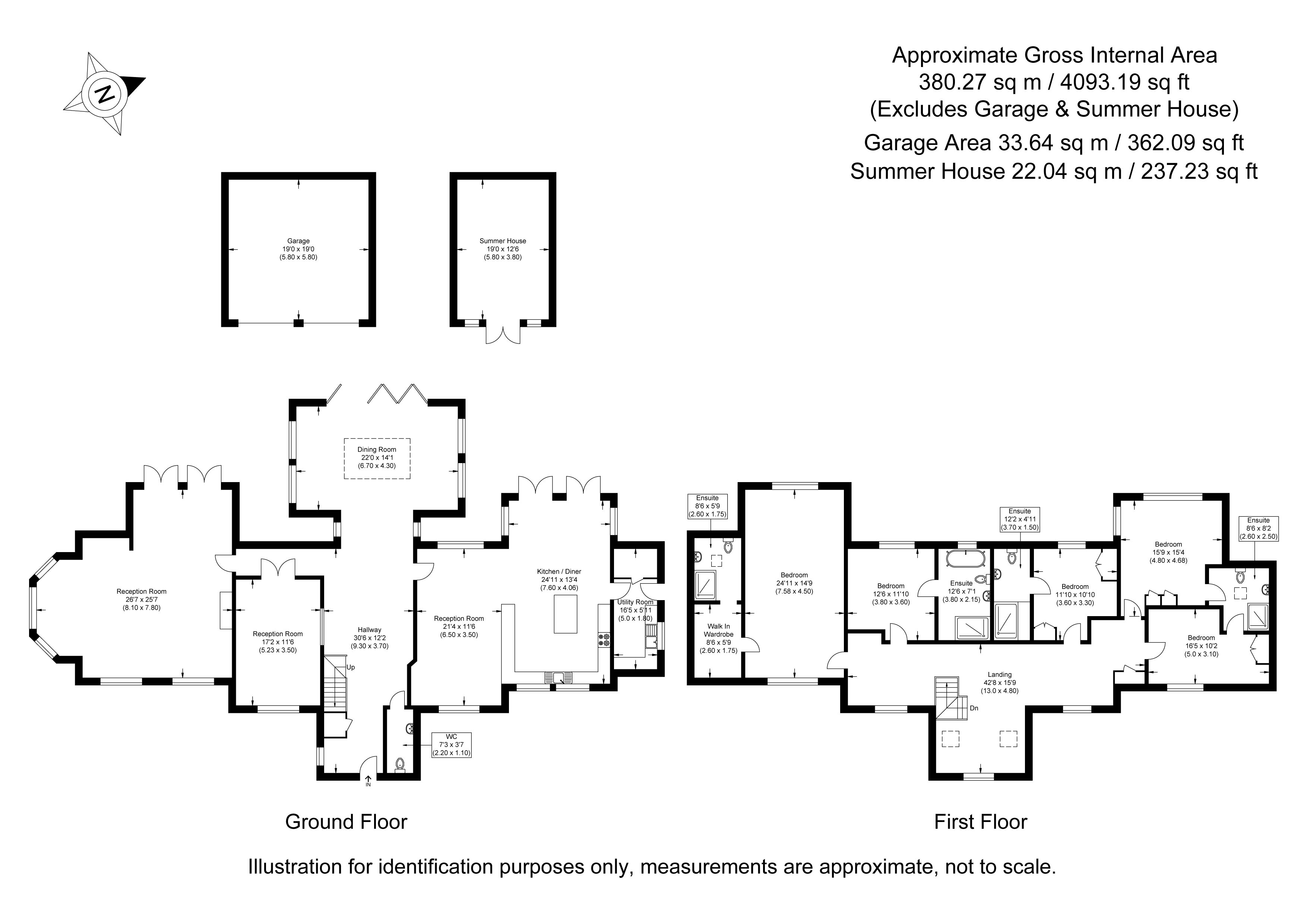 9, Deards End Lane, Hertfordshire floorplan