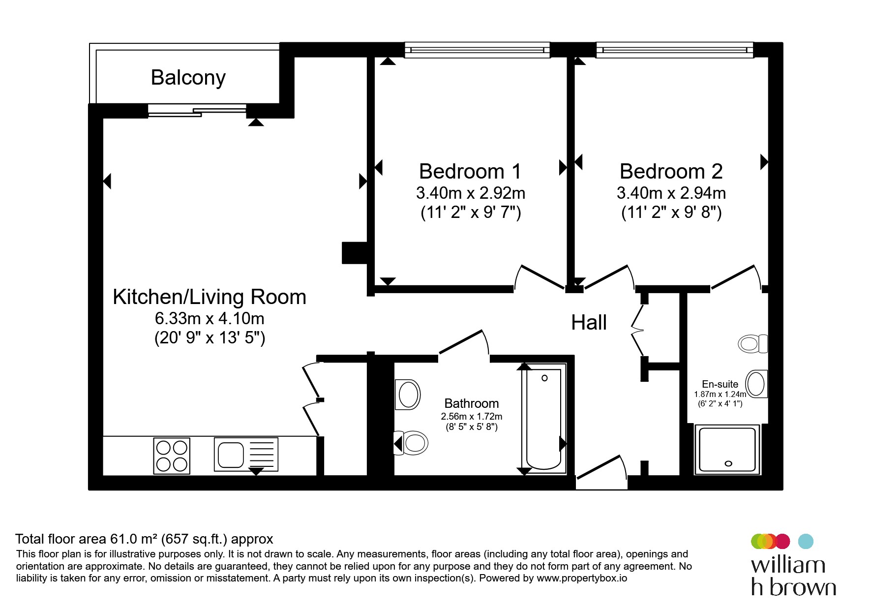 E22, Saxton, The Avenue, Leeds floorplan