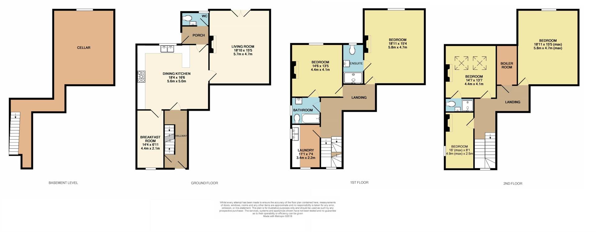 The Gables, 18b, Buxton Road West, Stockport floorplan