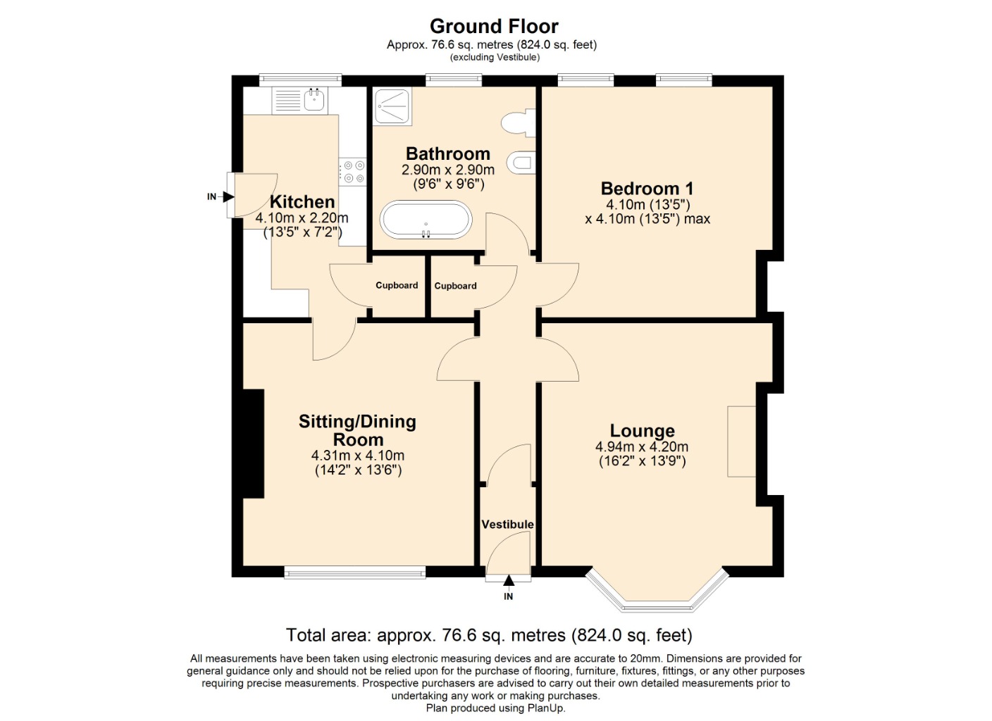 81, Dysart Road, Kirkcaldy floorplan