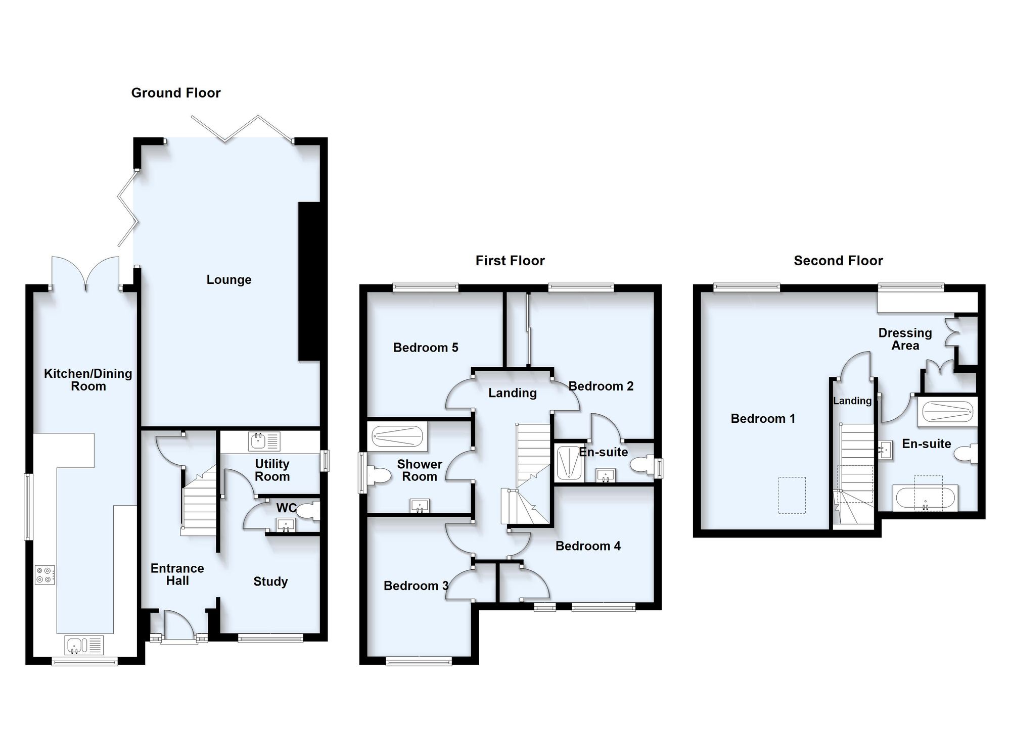 9 Godrevy Grove, Milton Keynes floorplan