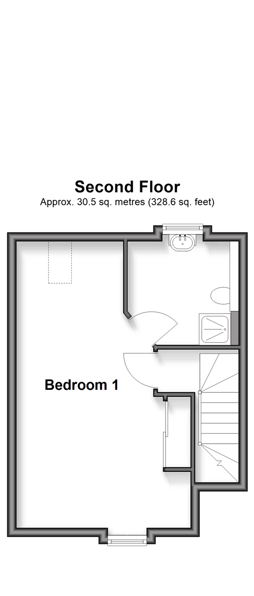 Goudhurst Road Horsmonden, Tonbridge floorplan