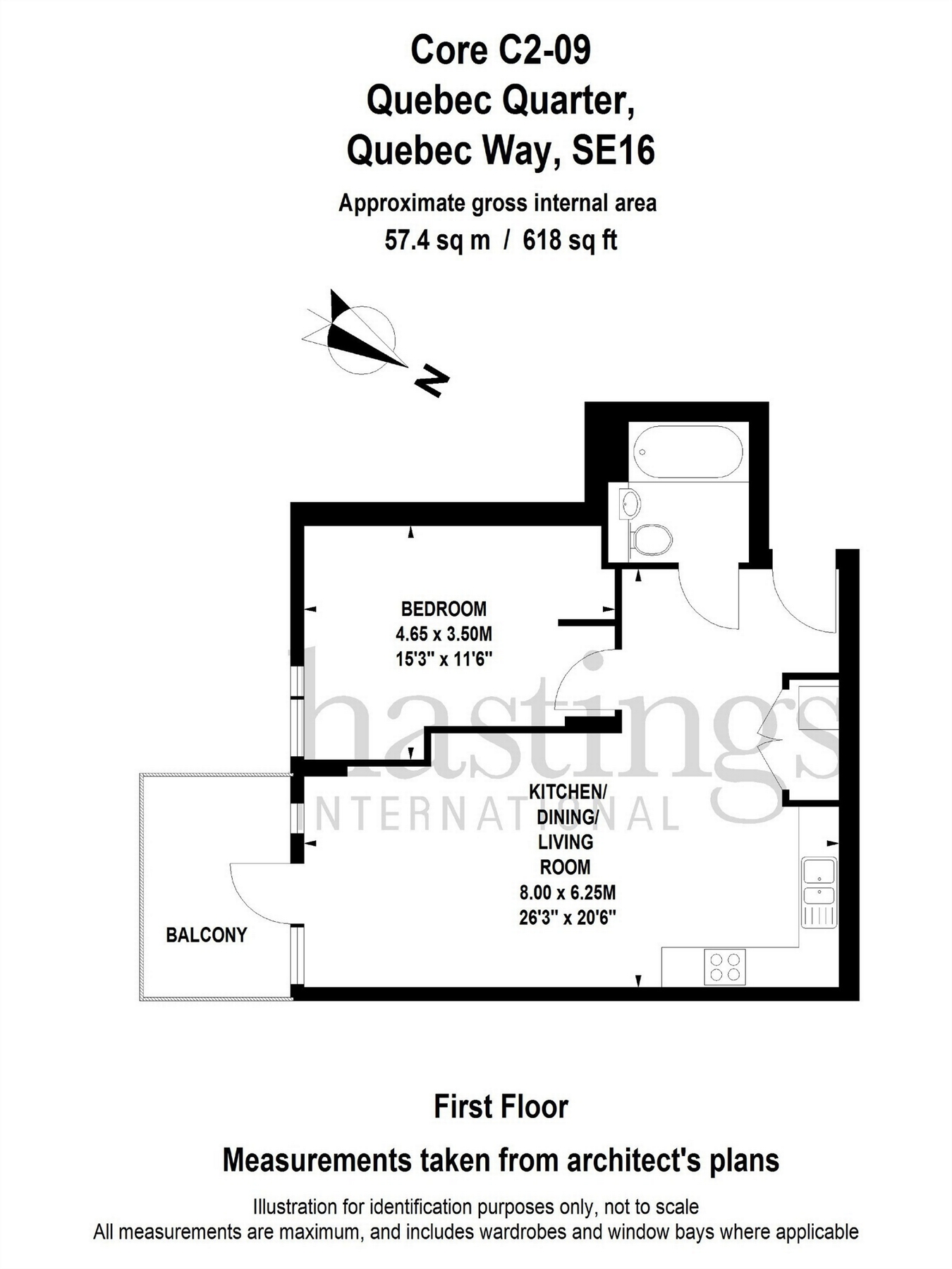 1 Bedrooms Flat for sale in Sitka House, 20 Quebec Way, Canada Water SE16