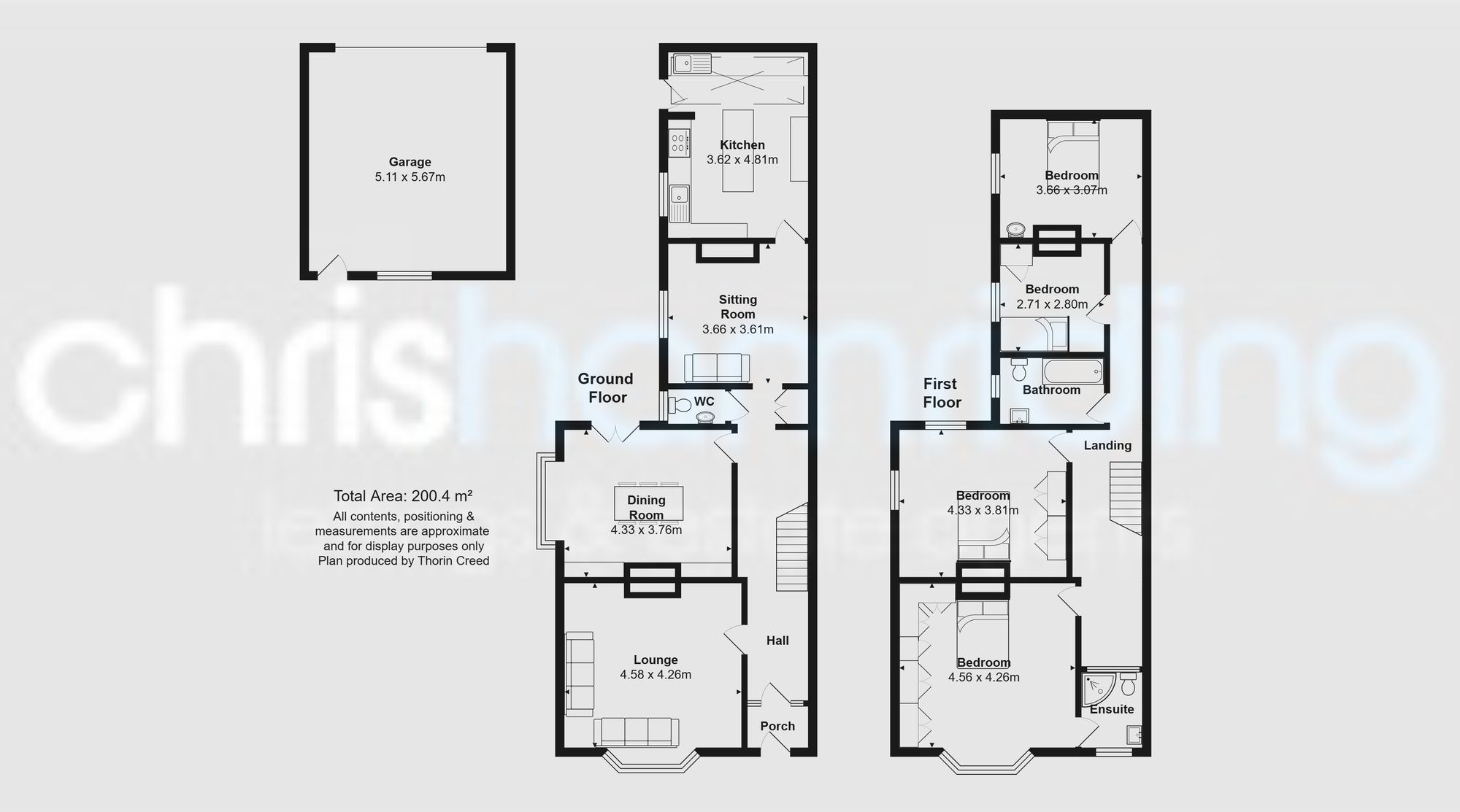 108 West Road, Congleton floorplan