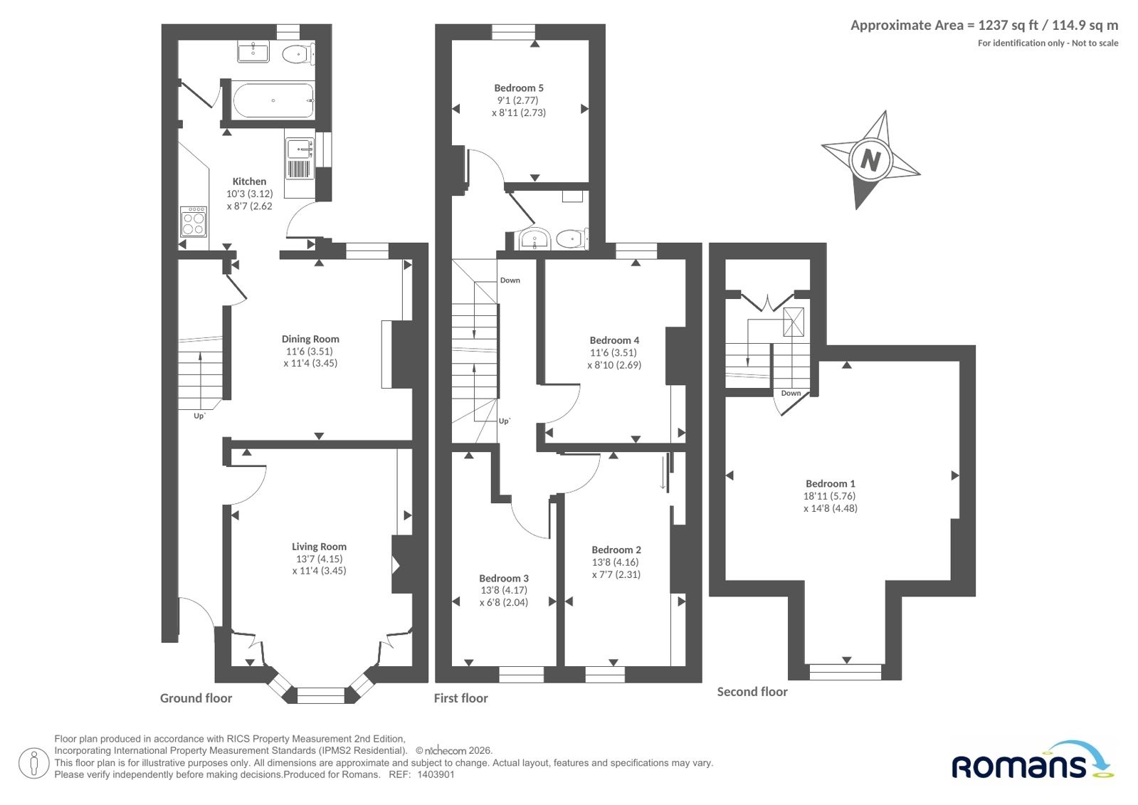 54, Pell Street, Berkshire floorplan