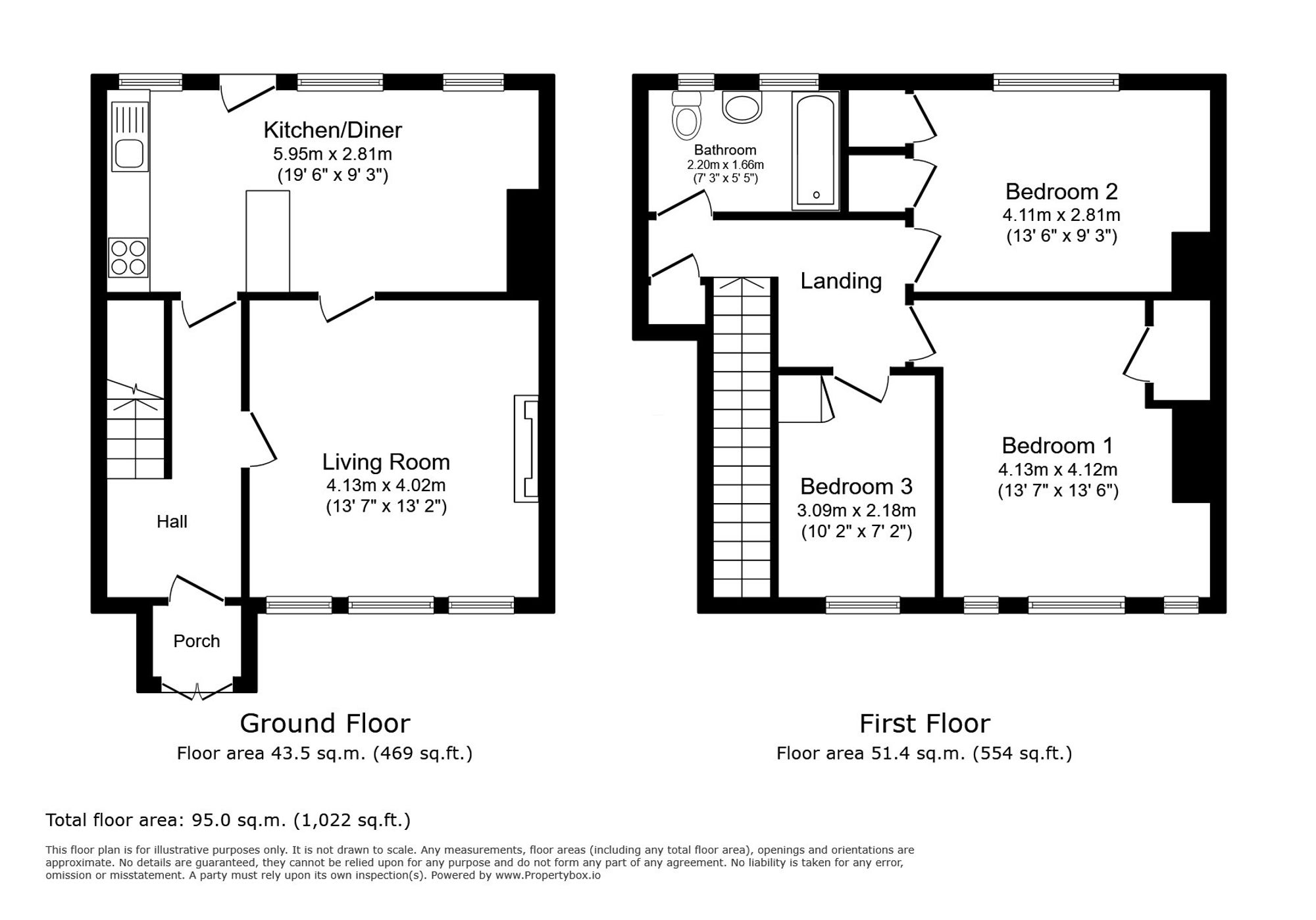11 St. Lawrence Road, Frodsham floorplan
