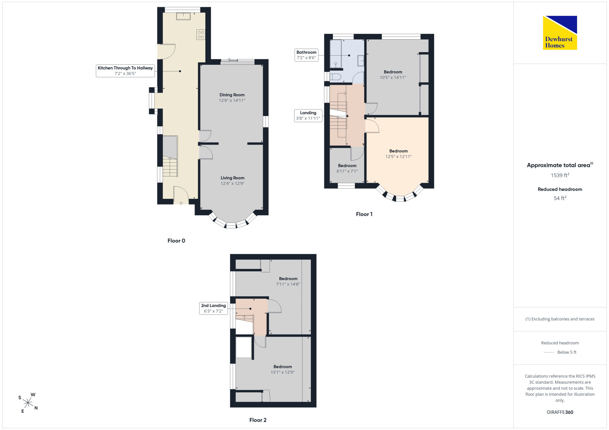 5, Park Lane, Preston floorplan