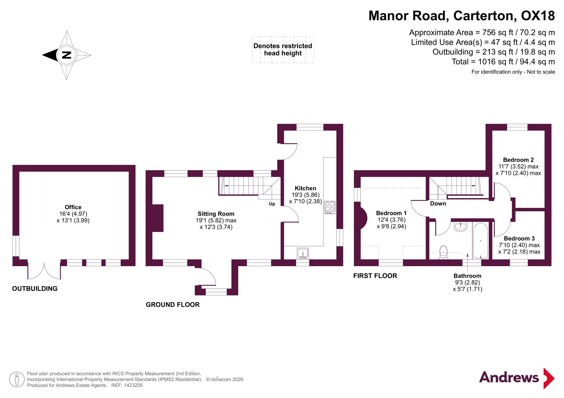 Avalon Cottage,, Manor Road, Carterton floorplan