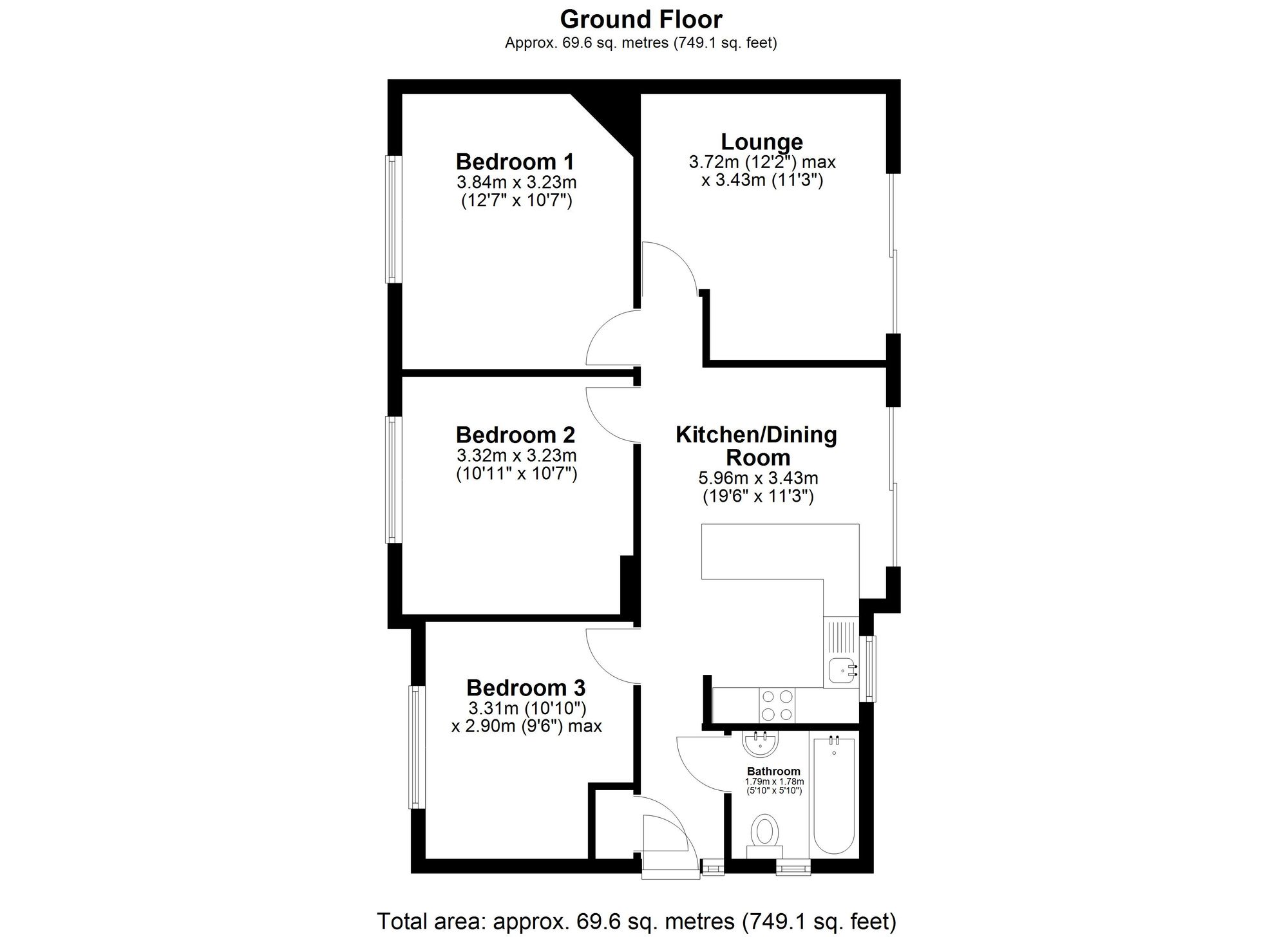 25 Spurling Close, Newmarket floorplan