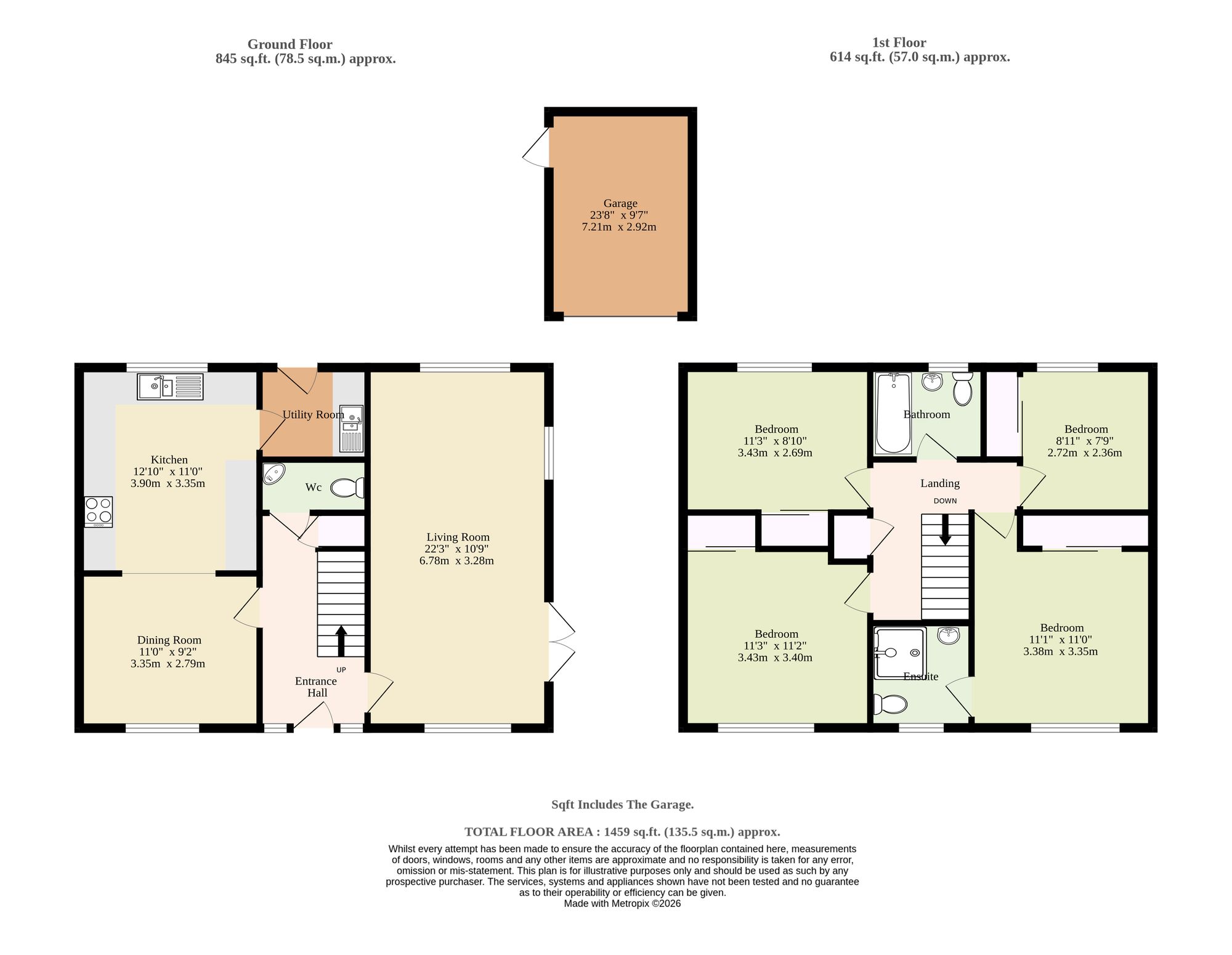 77 Victory Avenue, Great Yarmouth floorplan