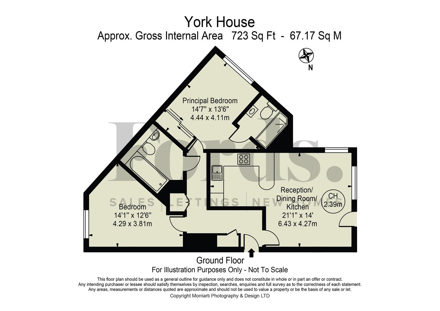 23 York House, Chequers Avenue, High Wycombe floorplan