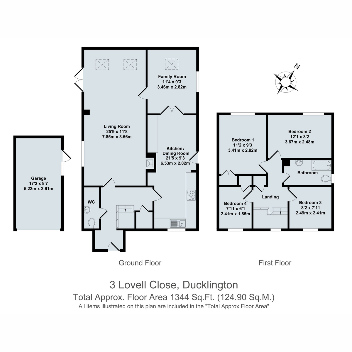 3, Lovell Close, Ducklington floorplan