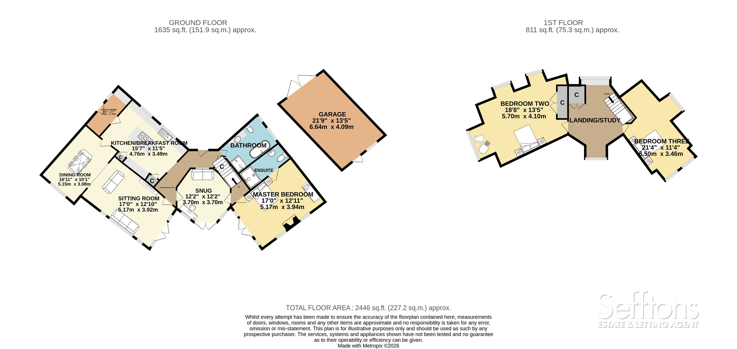 1 Western Avenue, Norwich floorplan