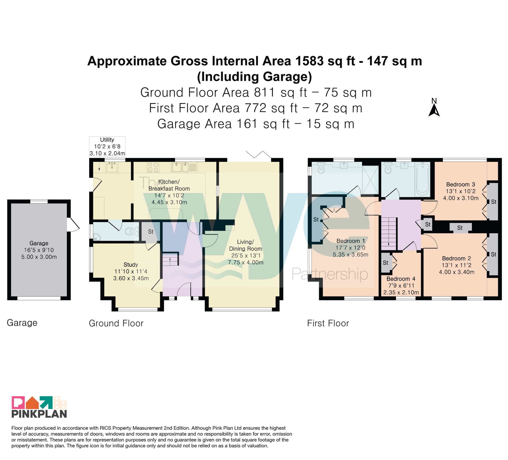 12 Lester Grove, High Wycombe floorplan