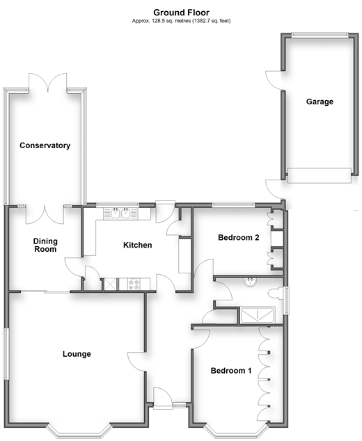 Handcross Road Plummers Plain, Horsham floorplan