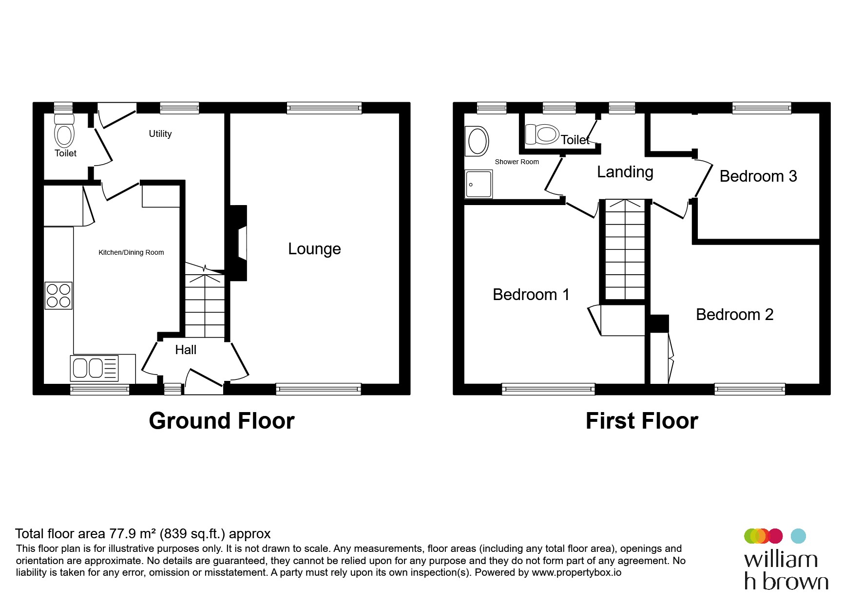 58, Ingram Crescent, Knottingley floorplan