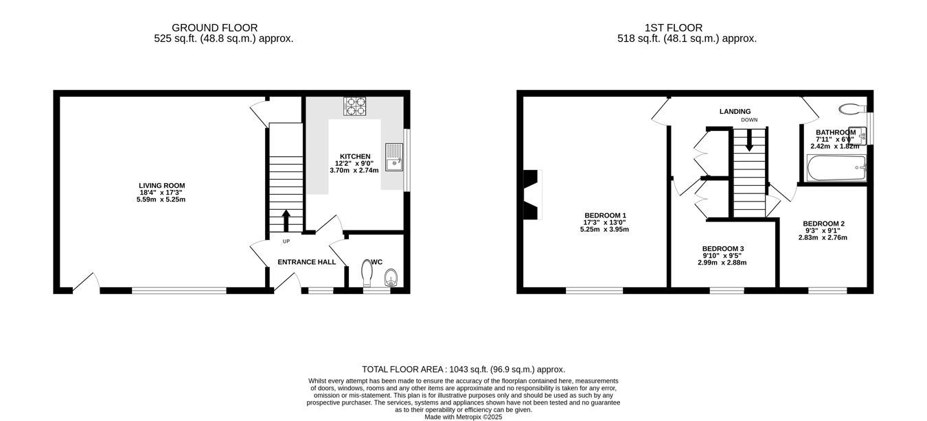 1, Maendu Street, Brecon floorplan