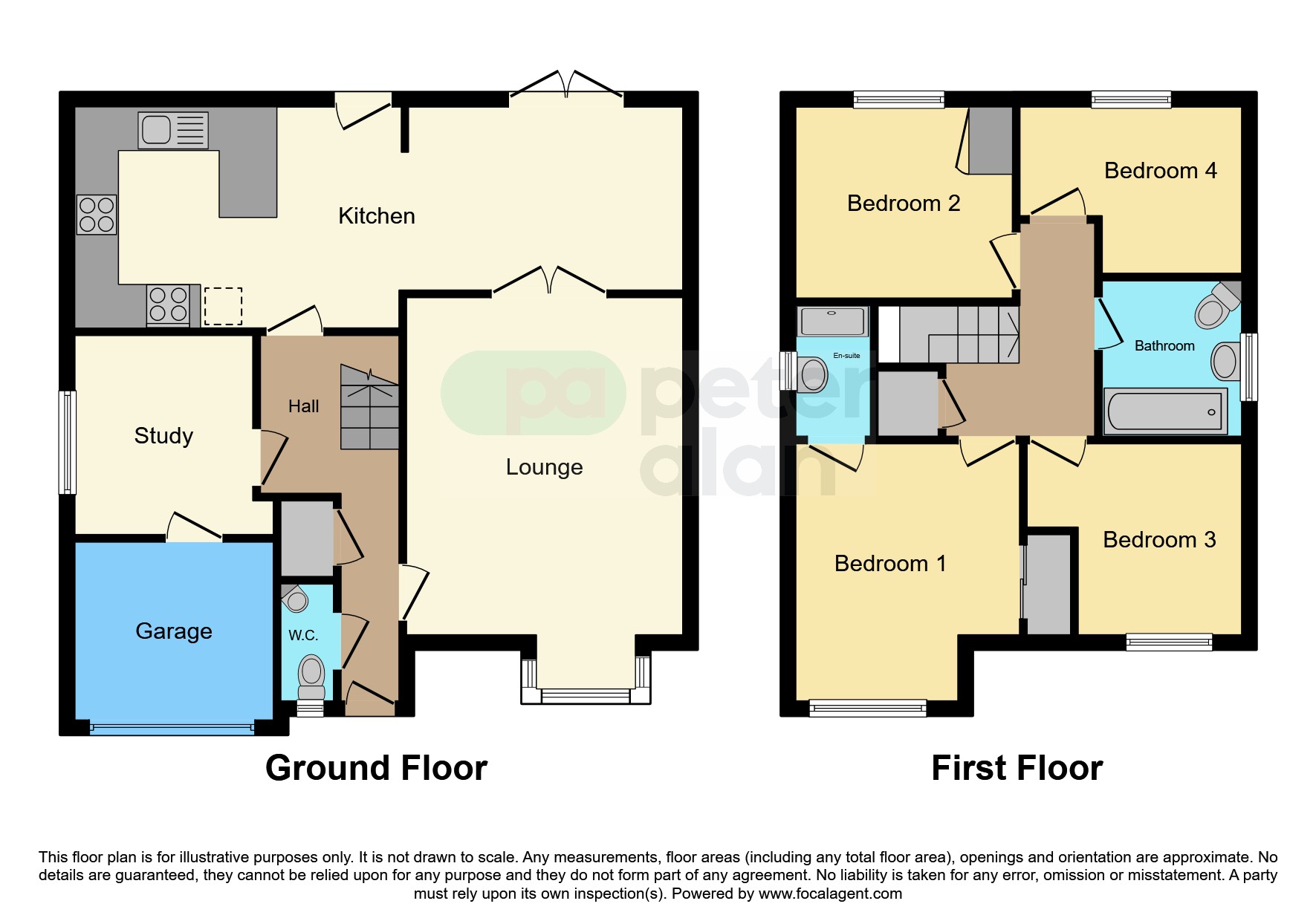18, Minster Close, Barry floorplan