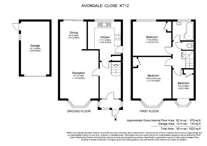 3 Bedrooms Semi-detached house for sale in Avondale Close, Hersham Village, Surrey KT12