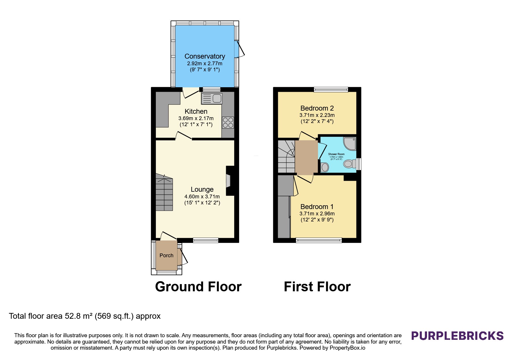 19, Fellbrook Close, Birmingham floorplan