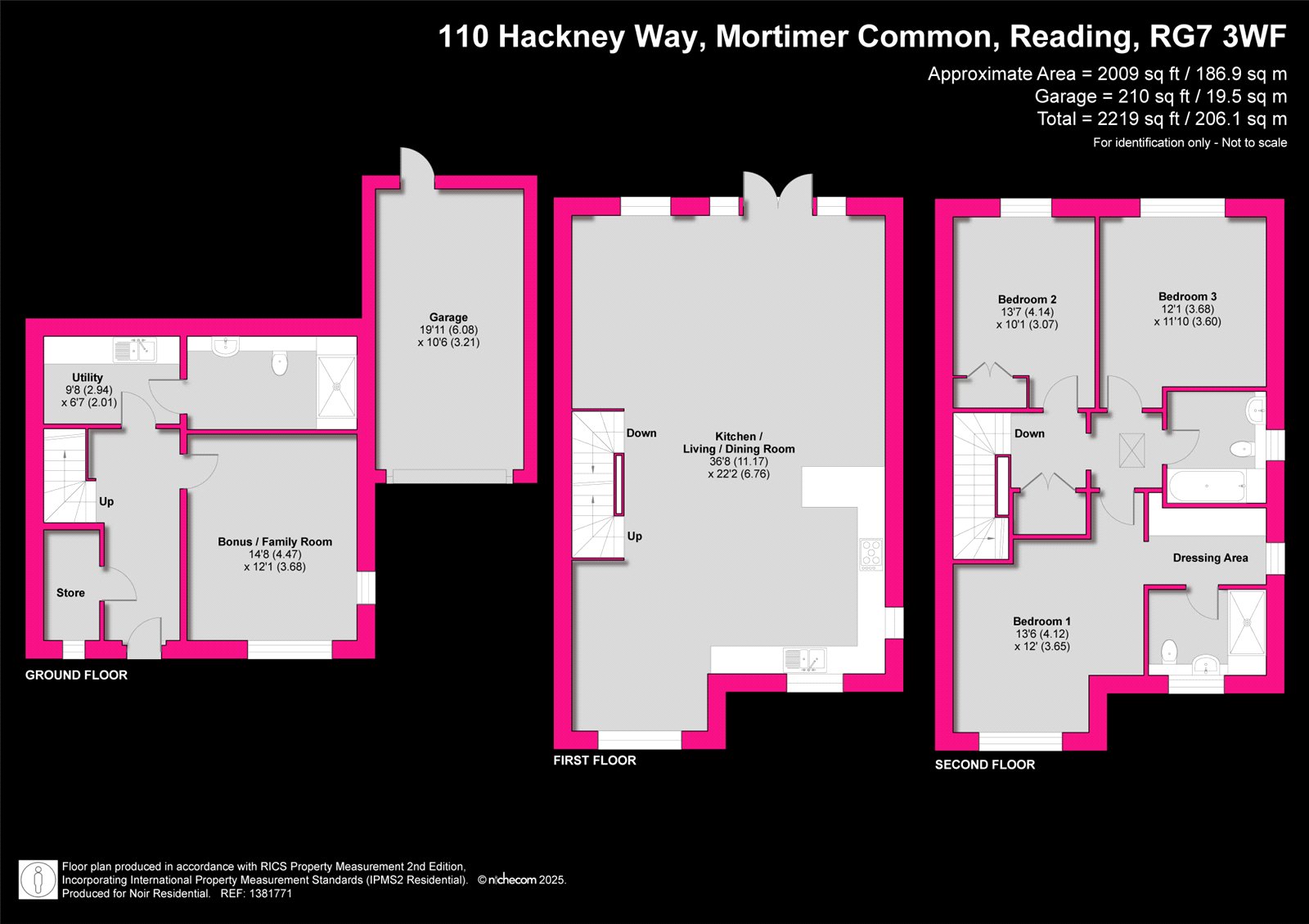 Plot 110,, Hackney Way, Reading floorplan