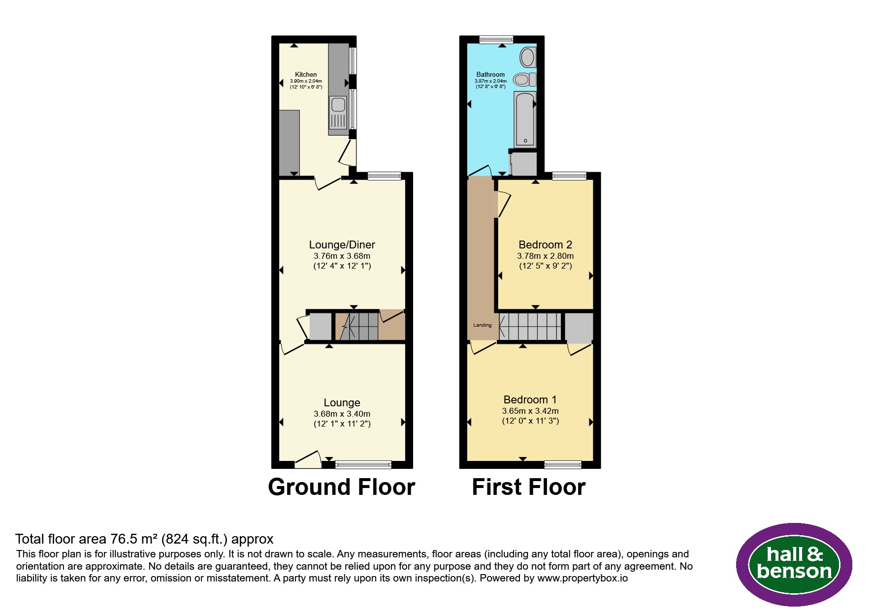 70, Brooke Street, Alfreton floorplan