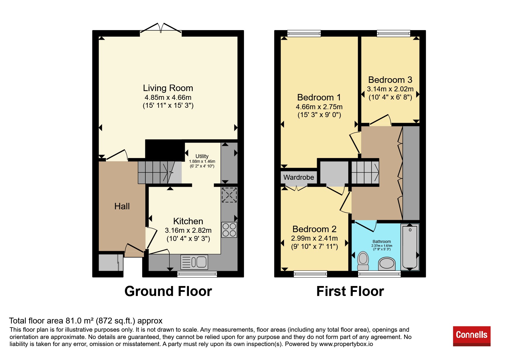84, Tintagel Close, Andover floorplan