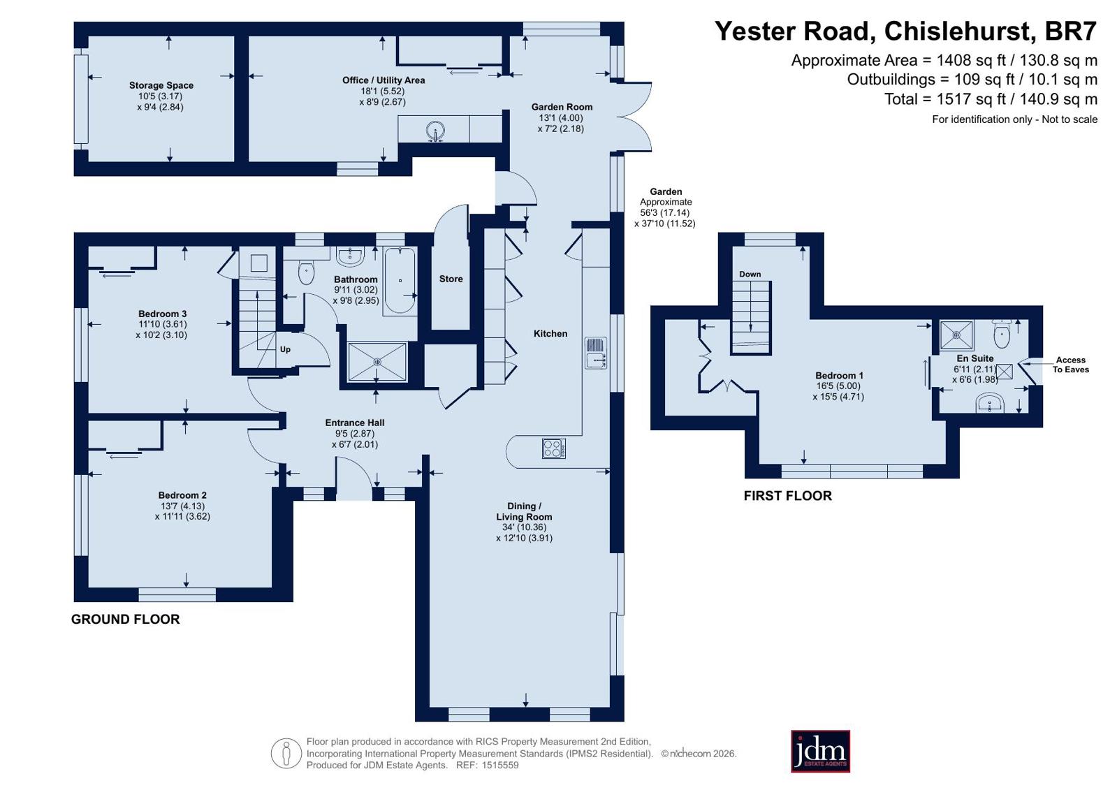 50, Yester Road, Chislehurst floorplan